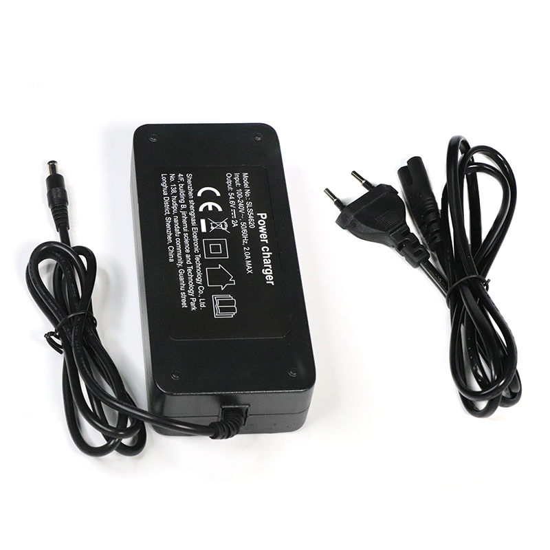 High Capacity 54.6V 2A Charger for Kugoo G2Pro/G-Booster E-Scooter Li-ion Battery EU/US/UK/AU Plug Plastic Part1 2