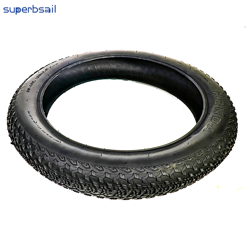 20x4 Fat Tire E-bike Snow Beach MTB Tires for QM V20/OUXI V8 Fat Ebike 20*4.0 Inch Outer Tire Fat Tire KENDA K1167-KD014 6