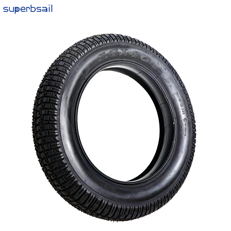 Electric Bicycle Tires 16*4.0 Outer Tyre and Inner Tube Bike Accessories for Electric Bike Spare Parts Replace-EB-TY023 3