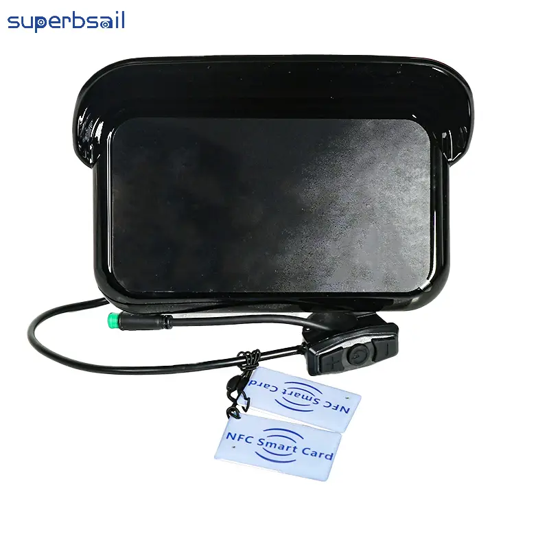 Wholesale 48V 50Km/h New Display with NFC for OUXI V8/C80 Ebike Parts Instrument Electric Bike Accessories-OXV8-03L 1