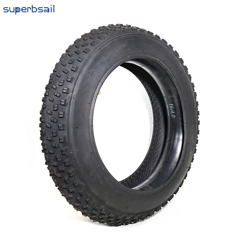 High Quality Fat Bike 16-inch Foldable Tires for Electric Bike Accessories 16*4.0 Outer Tire Inner Tube Bike Tire-G-25 1