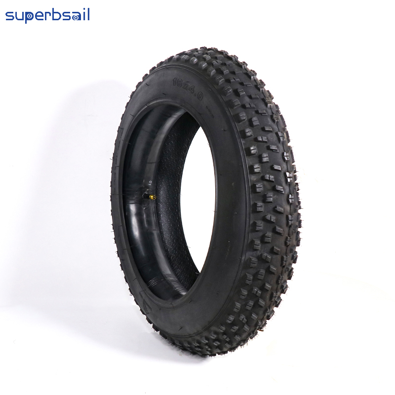 High Quality Fat Bike 16-inch Foldable Tires for Electric Bike Accessories 16*4.0 Outer Tire Inner Tube Bike Tire-G-25 3