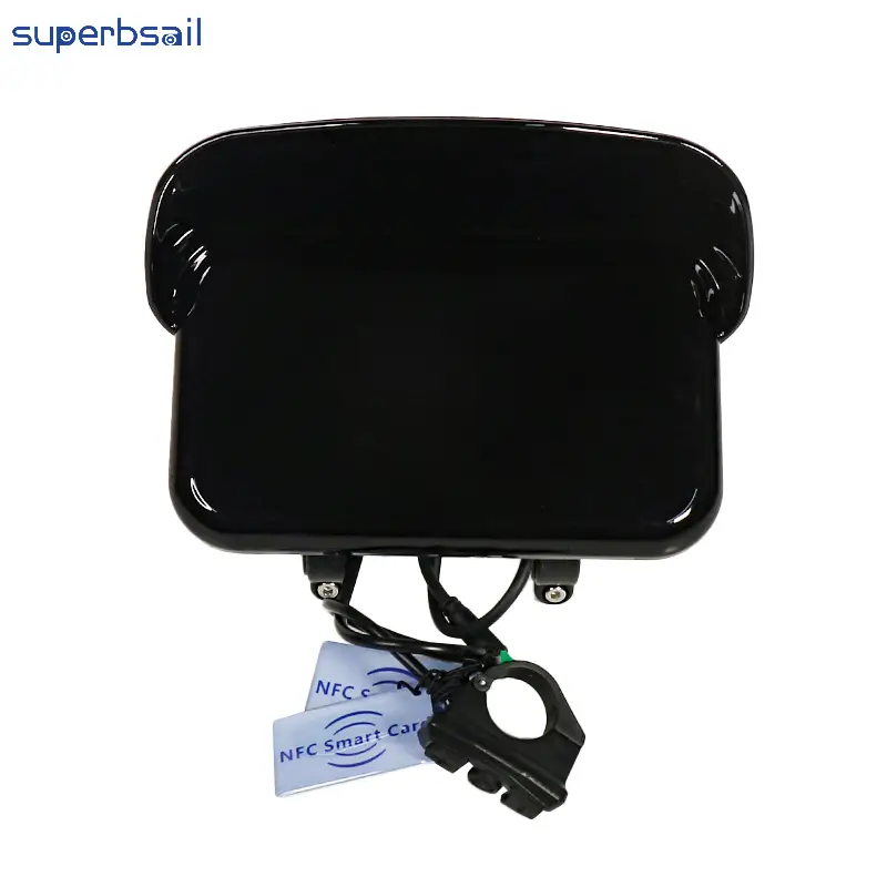 36V 32Km/h New Display with NFC for OUXI V8/C80 Mini Ebike Parts Instrument Electric Bike Accessories Replace-OXV8-03K 1