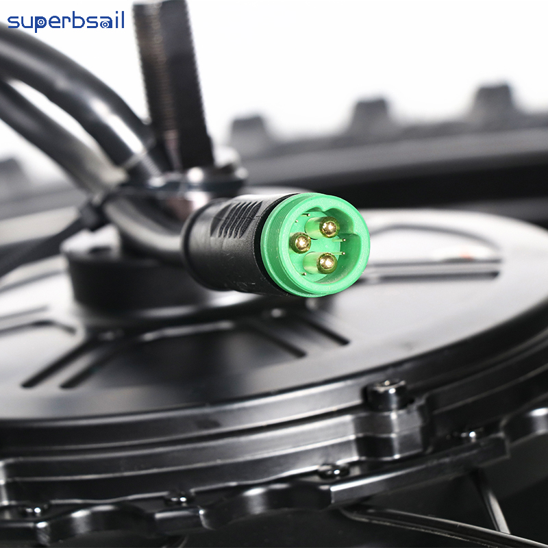 Motor Wheel with Tire for 24*2.0 Inch E-Bike OUXI GT2000 Off-road Electric Mountain Dirt Bike Accessories-OXGT-10 6