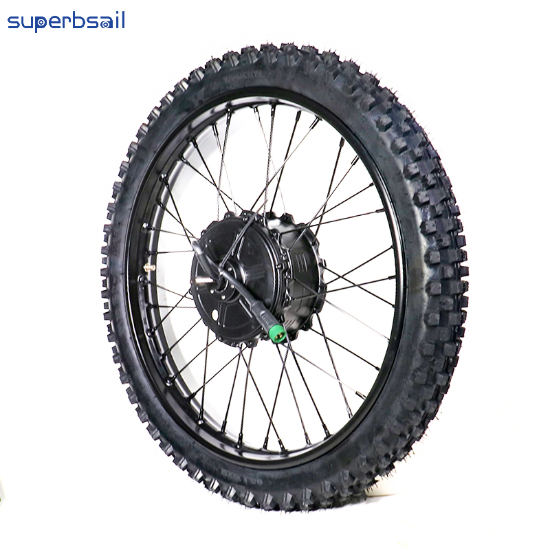 Motor Wheel with Tire for 24*2.0 Inch E-Bike OUXI GT2000 Off-road Electric Mountain Dirt Bike Accessories-OXGT-10 3