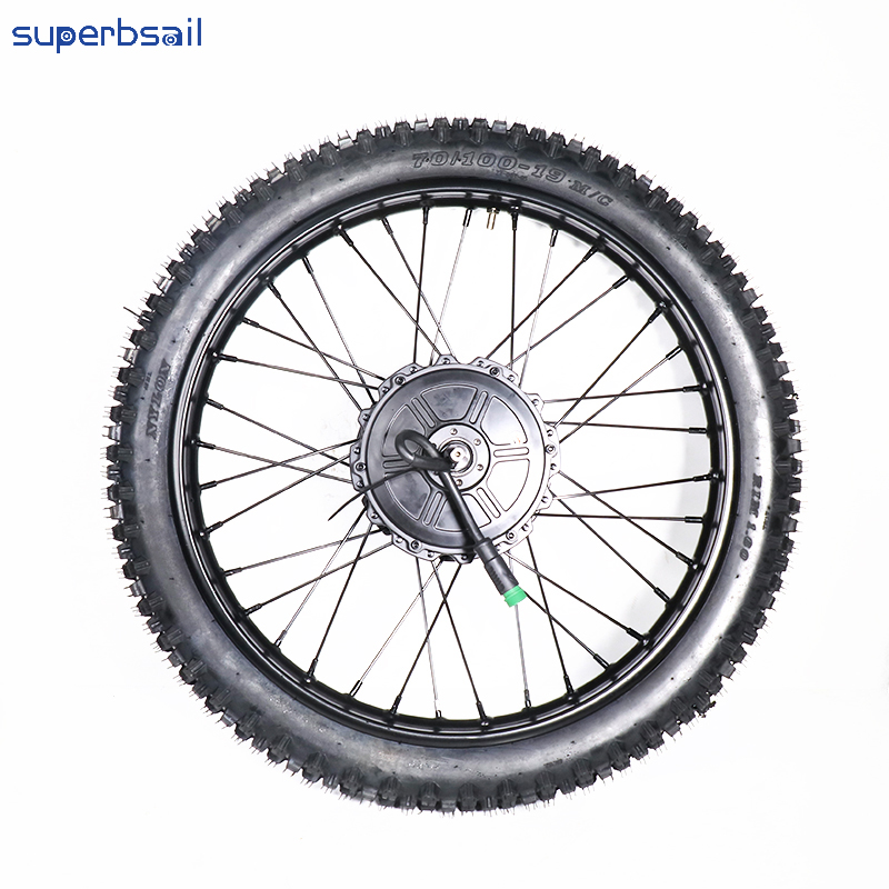 Motor Wheel with Tire for 24*2.0 Inch E-Bike OUXI GT2000 Off-road Electric Mountain Dirt Bike Accessories-OXGT-10 4