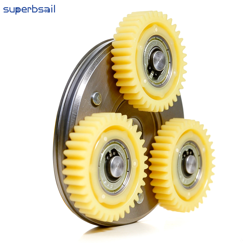 Electric Bike Spare Parts WT 250W Motor Clutch with 37T Gears Ebike 250W Motor Clutch for OUXI V8 Fat Bike-OXV8-44B 4