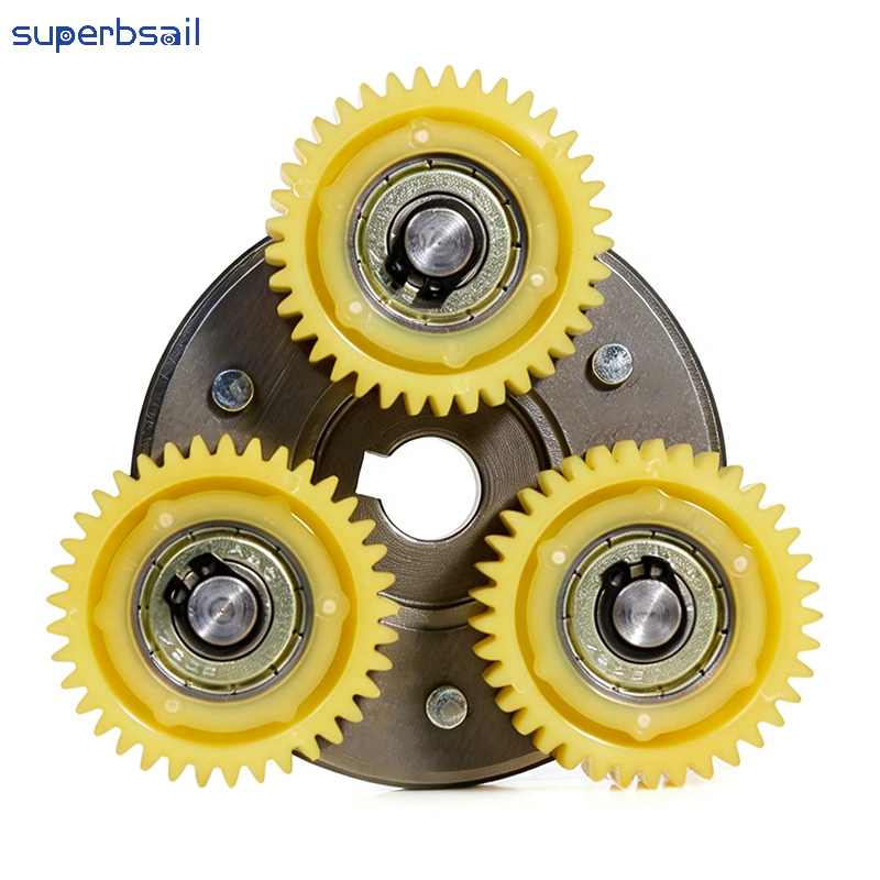 Electric Bike Spare Parts WT 250W Motor Clutch with 37T Gears Ebike 250W Motor Clutch for OUXI V8 Fat Bike-OXV8-44B 2