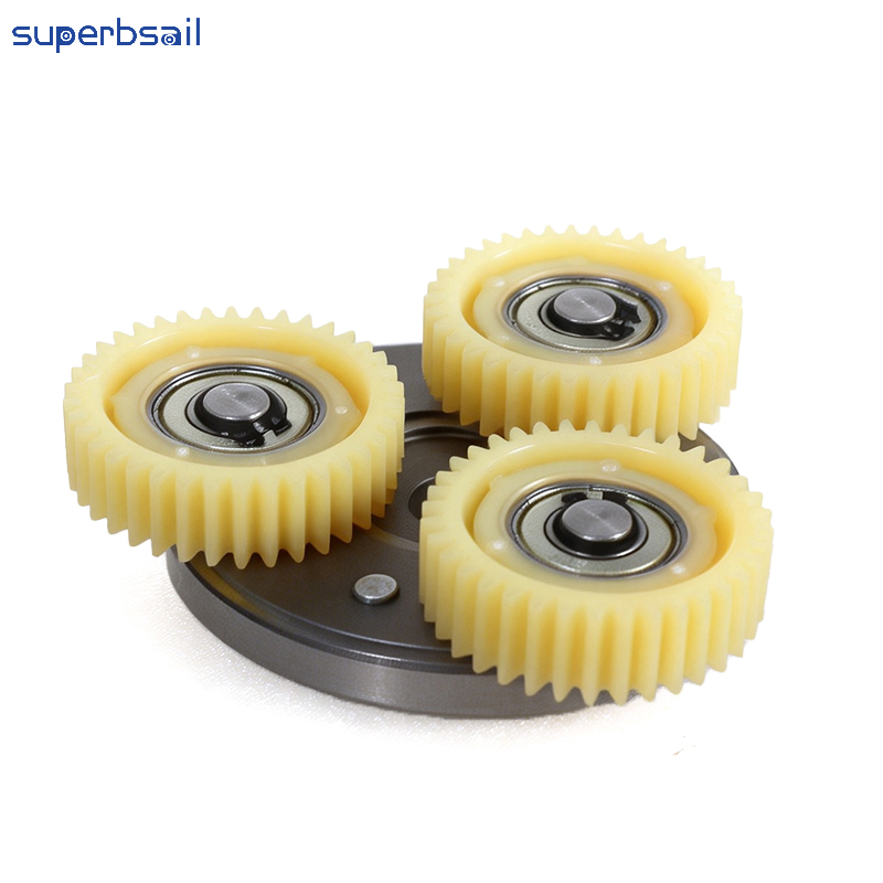 Electric Bike Spare Parts WT 250W Motor Clutch with 37T Gears Ebike 250W Motor Clutch for OUXI V8 Fat Bike-OXV8-44B 3