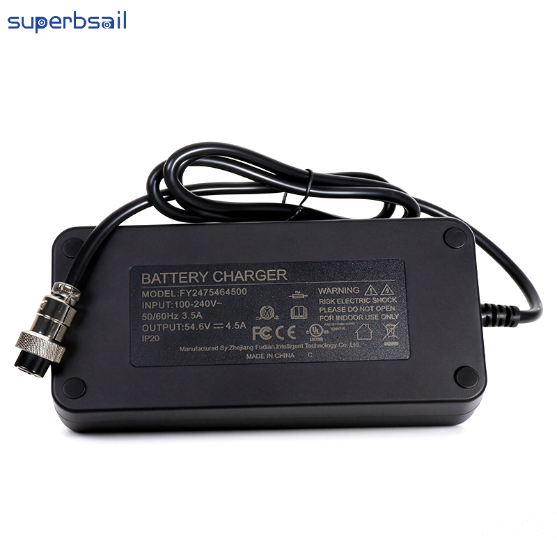 OUXI GT2000 Charger 54.6V 4.5A for Electric Dirt Bike Charger Replacement Off Road Ebike Mountain Dirtbike-OXGT-01 4