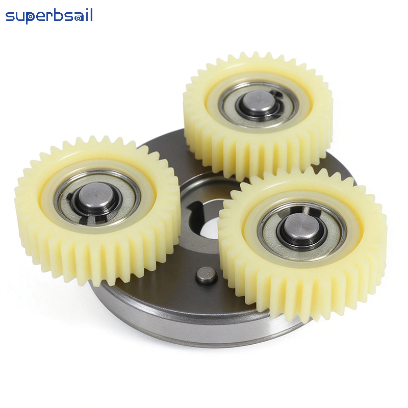 36 Teeth Nylon Transmission 250W Motor Gear Clutch with Gear for OUXI V8 E-Bike Motor Gears E Bicycle Parts-OXV8-44 2