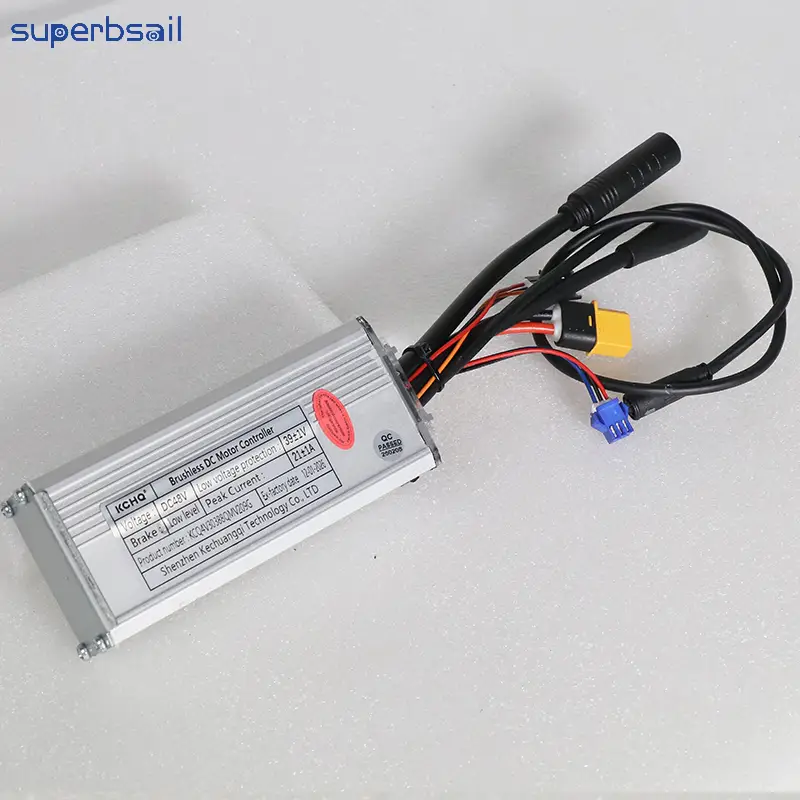 Controller 48V 21A 45km/u Rode Motorkabel voor QM V20 Elektrische Fiets Reserveonderdeel Accessoires Vervanging-V20EB-01G 1