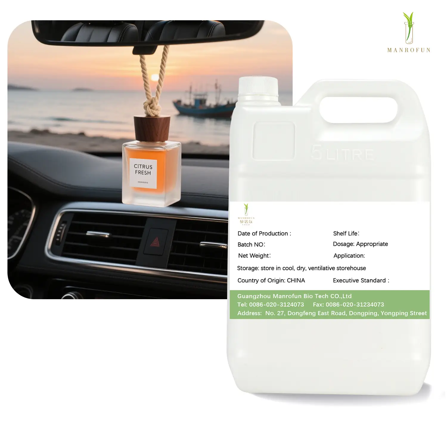 Premium Car Air Freshener Fragrance Oils with Long Lasting Scents for Auto Interior Use 1