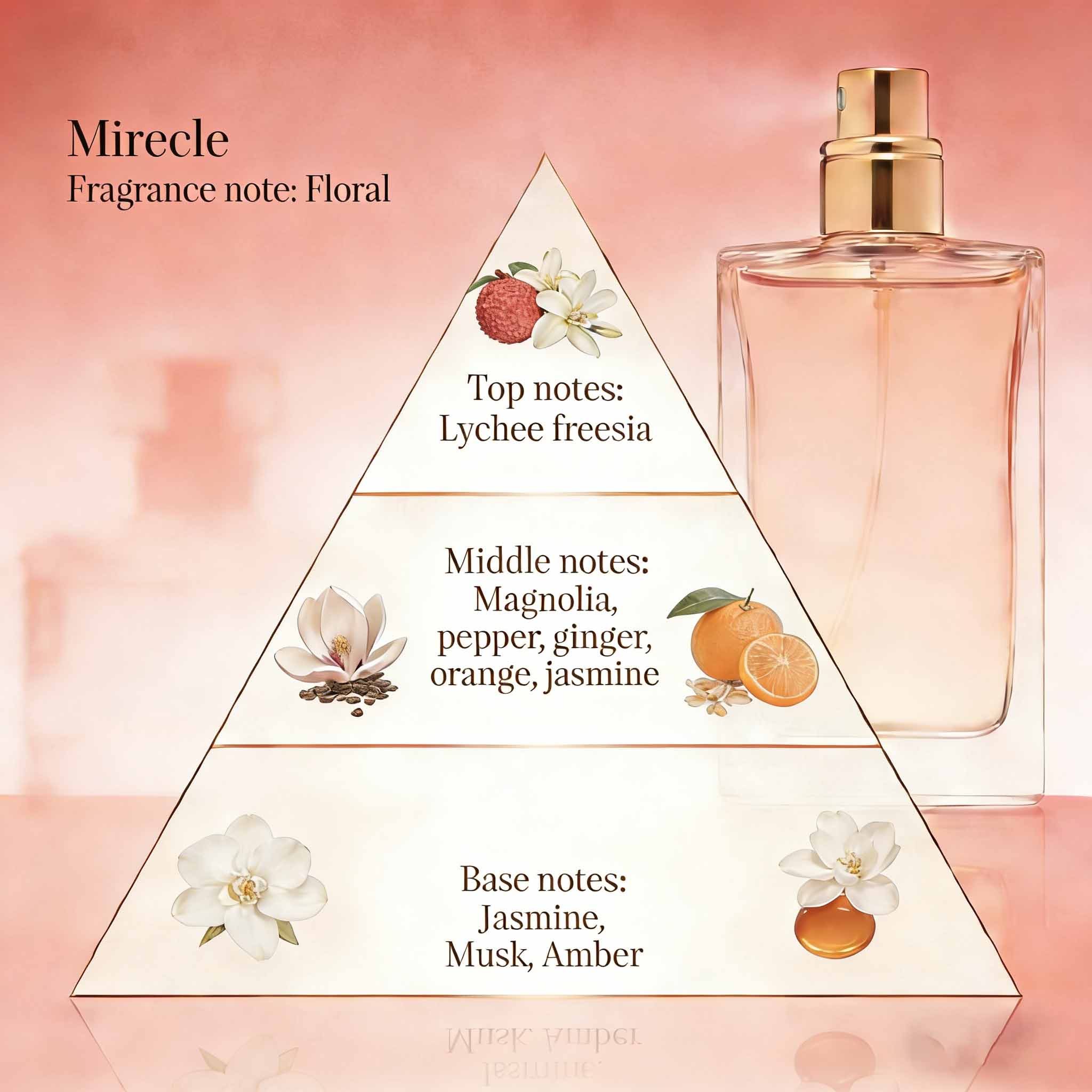 Aceite de fragancia de alta calidad para la formulación de aceite de perfume inspirado en Mirecle 2