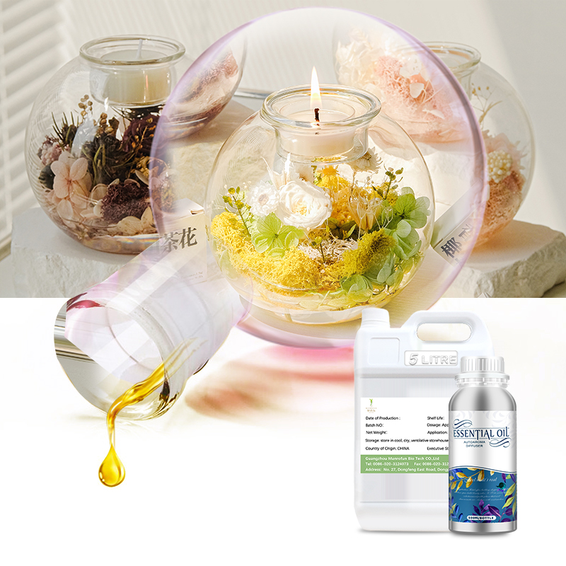 زيت عطري مركز برائحة الغاردينيا للشموع 1