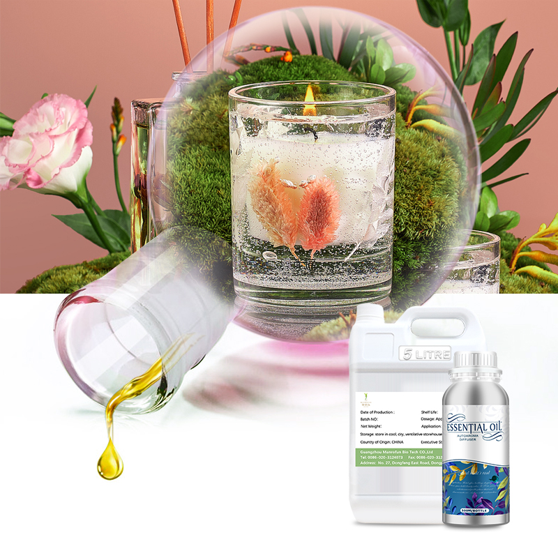 Huiles parfumées liquides pour la fabrication de bougies 1