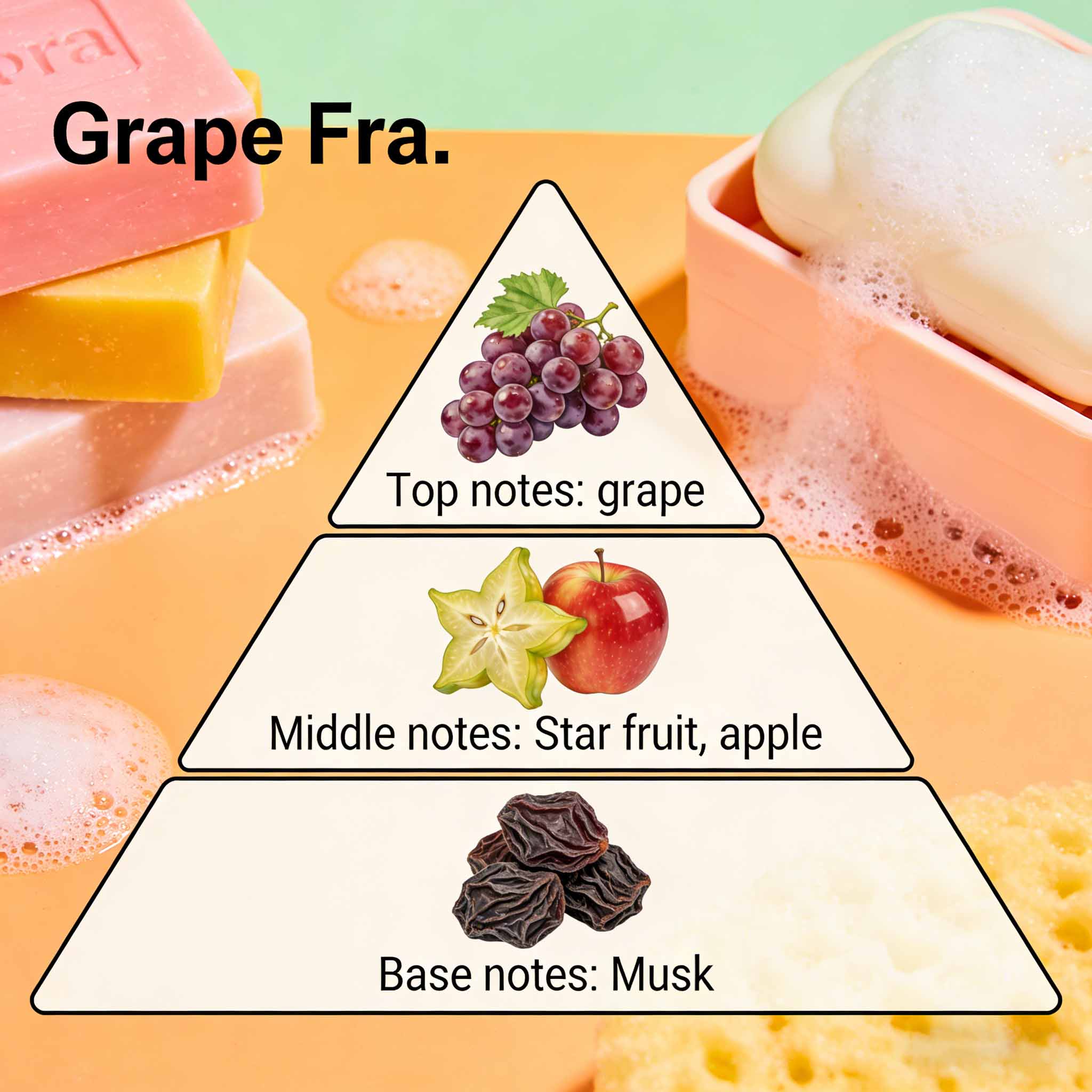Aceite aromático para jabón al por mayor, jabón líquido, fragancia múltiple 2