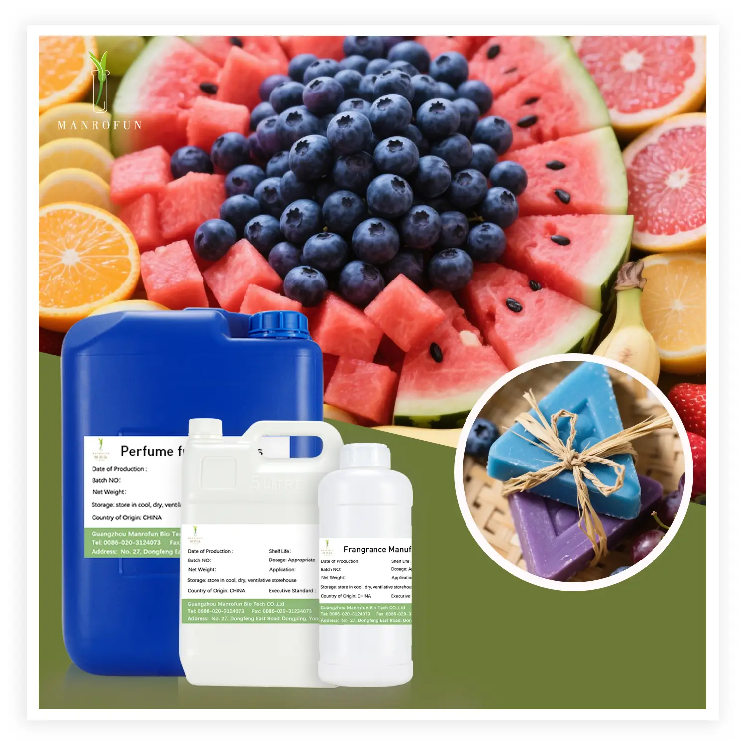 High Concentration Fruity Fragrance Oil for Soap 1