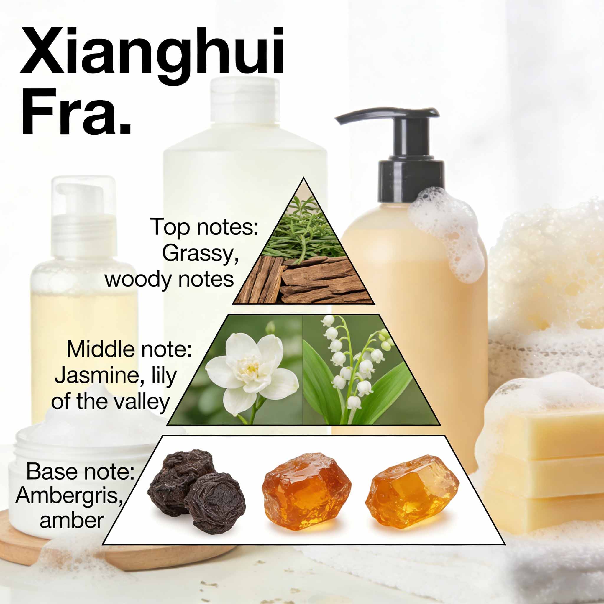 Huile essentielle naturelle pour le lavage des cheveux 2