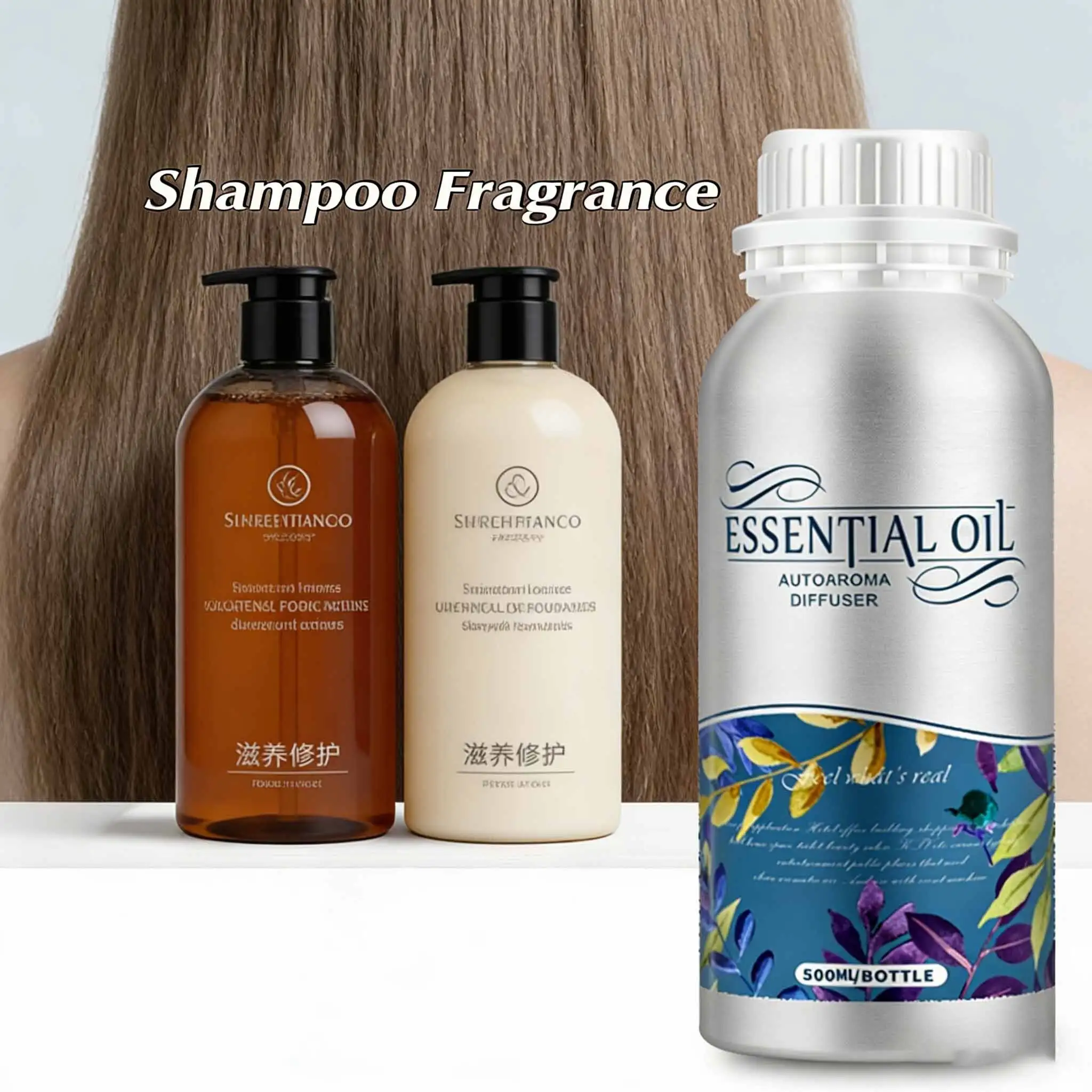 Safe Aroma Oil for Shampoo and Hair 1