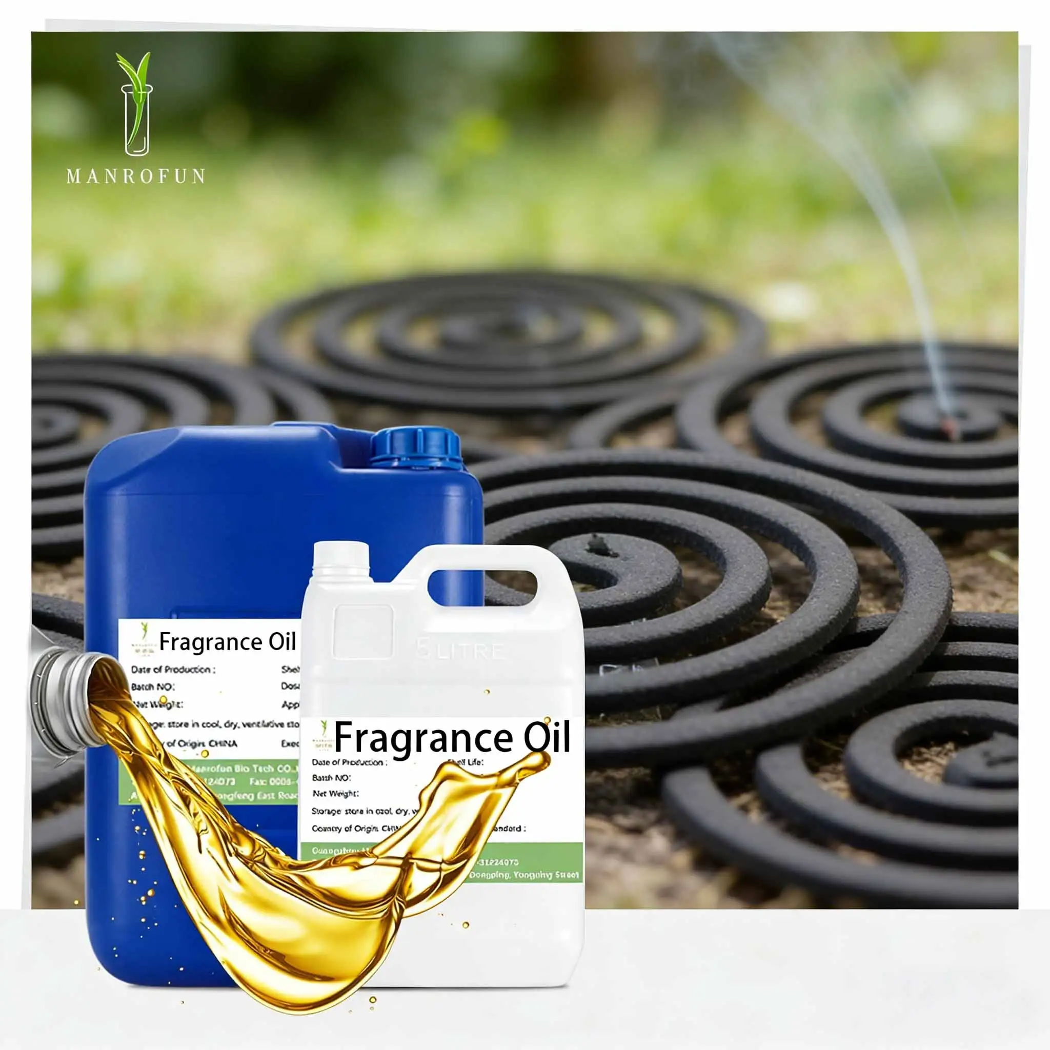 Natural Wood Mosquito Coil Fragrance With Low Irritation 1