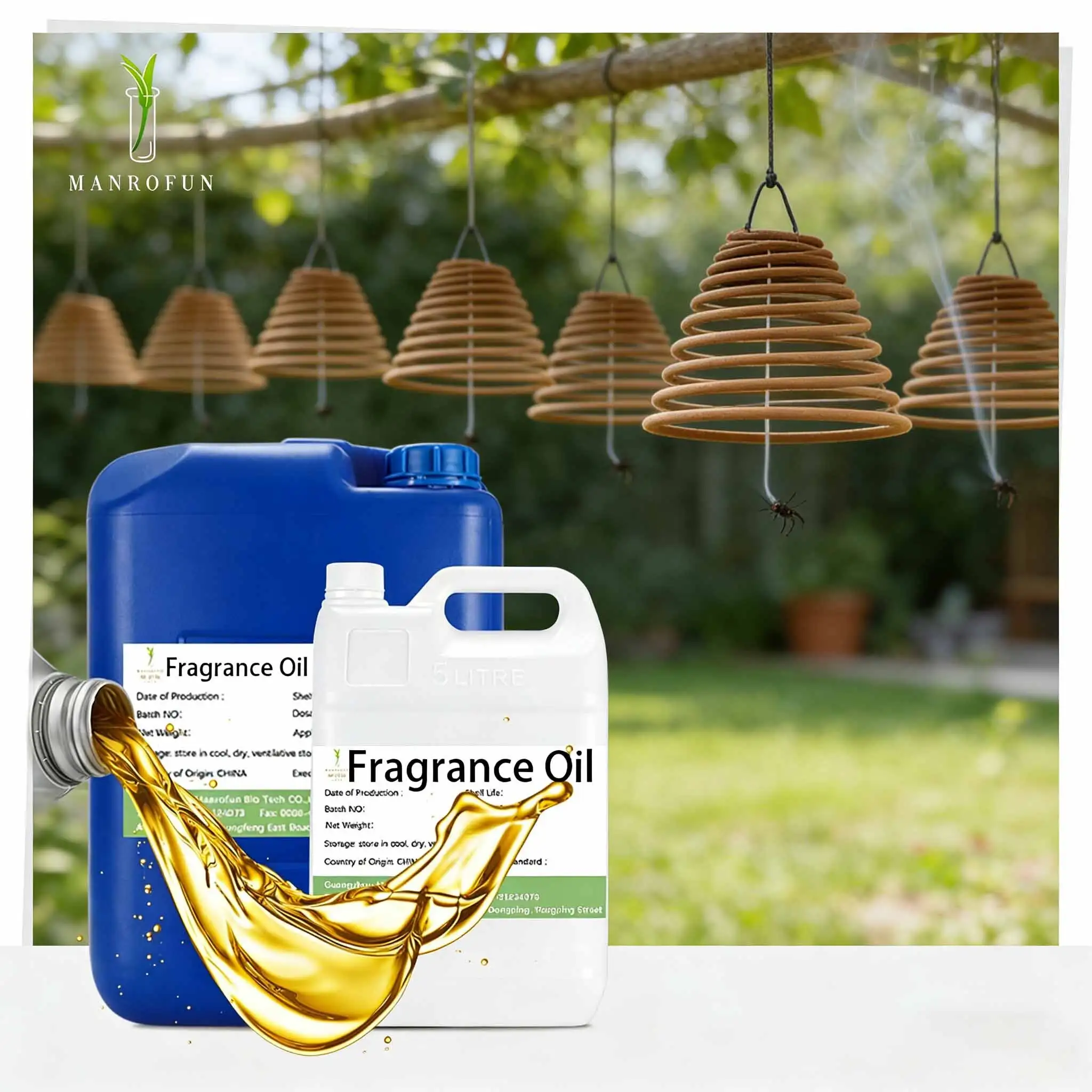 معطر لفائف طارد البعوض عالي التركيز لرائحة تدوم طويلاً 1