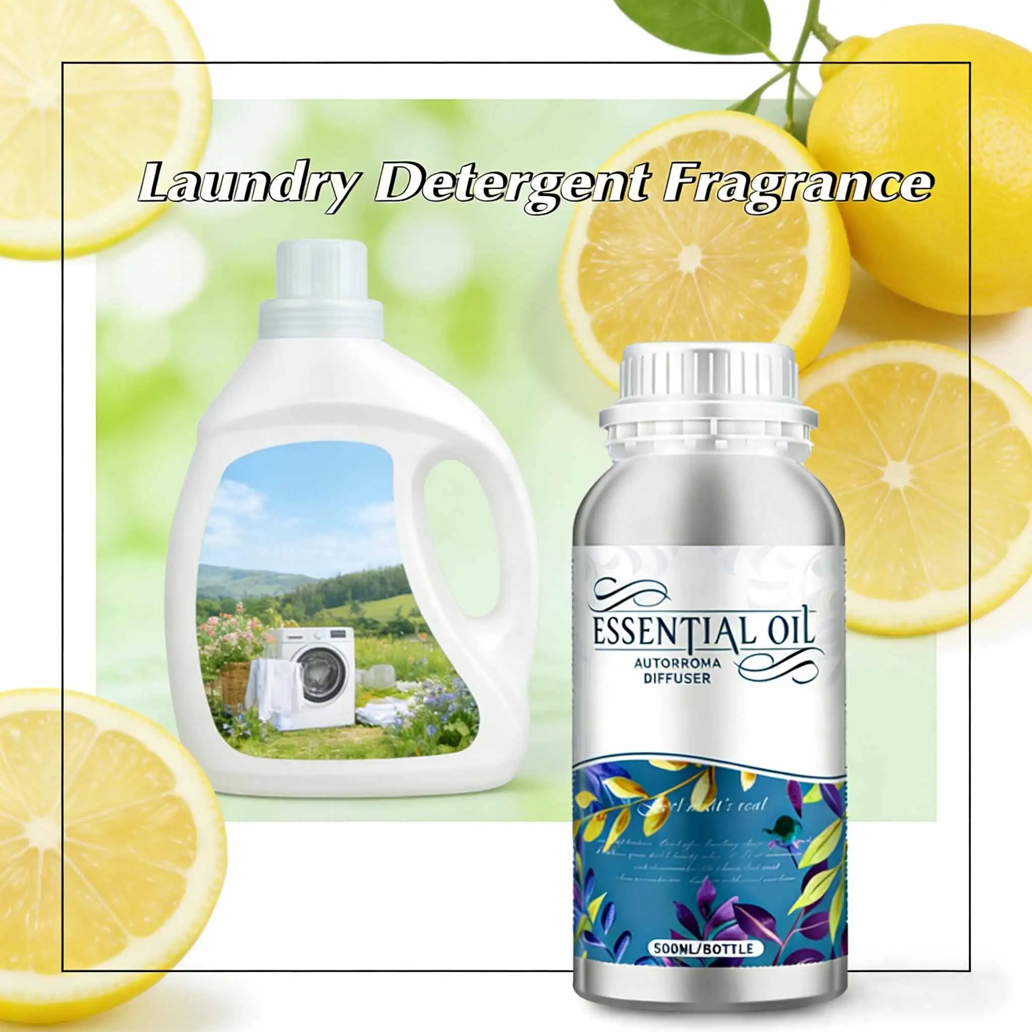 Natural Fresh Laundry Detergent Fragrance For Household Cleaning 1