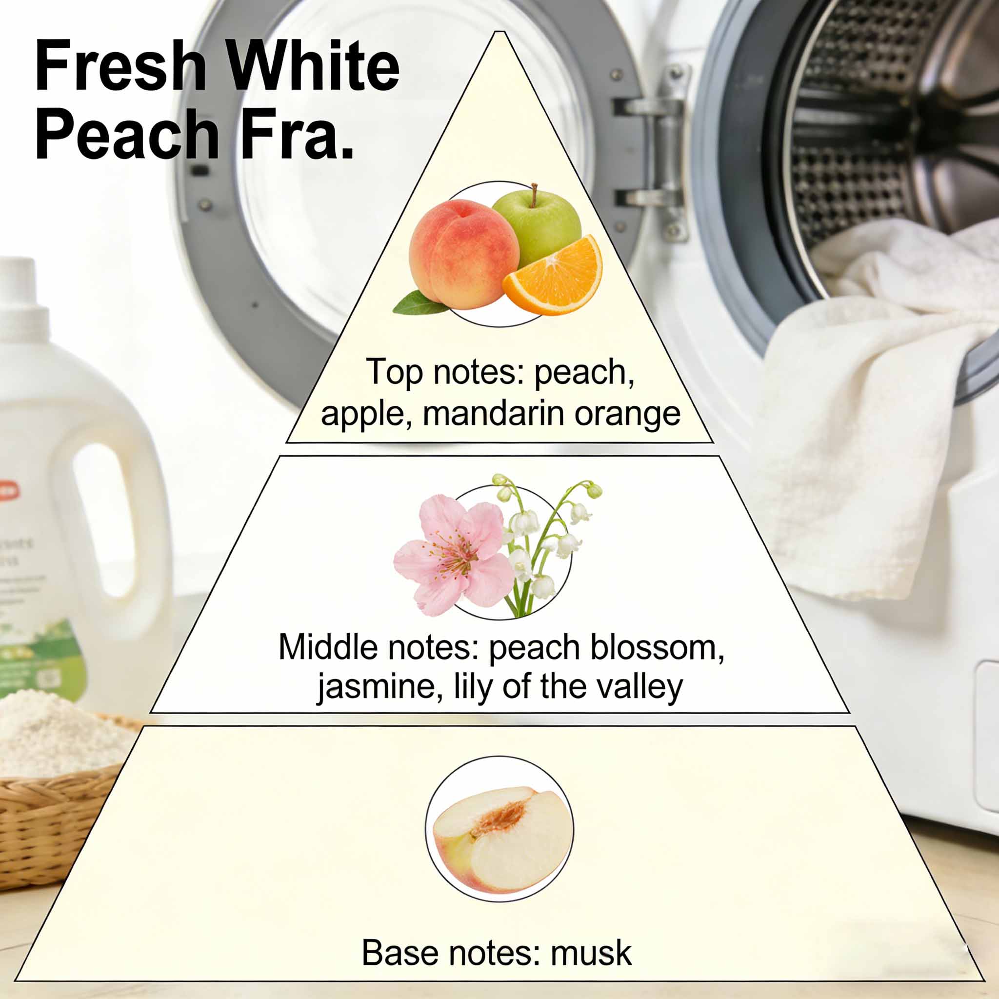 Mild Gentle Laundry Beads Fragrance For All Fabrics Safe 2