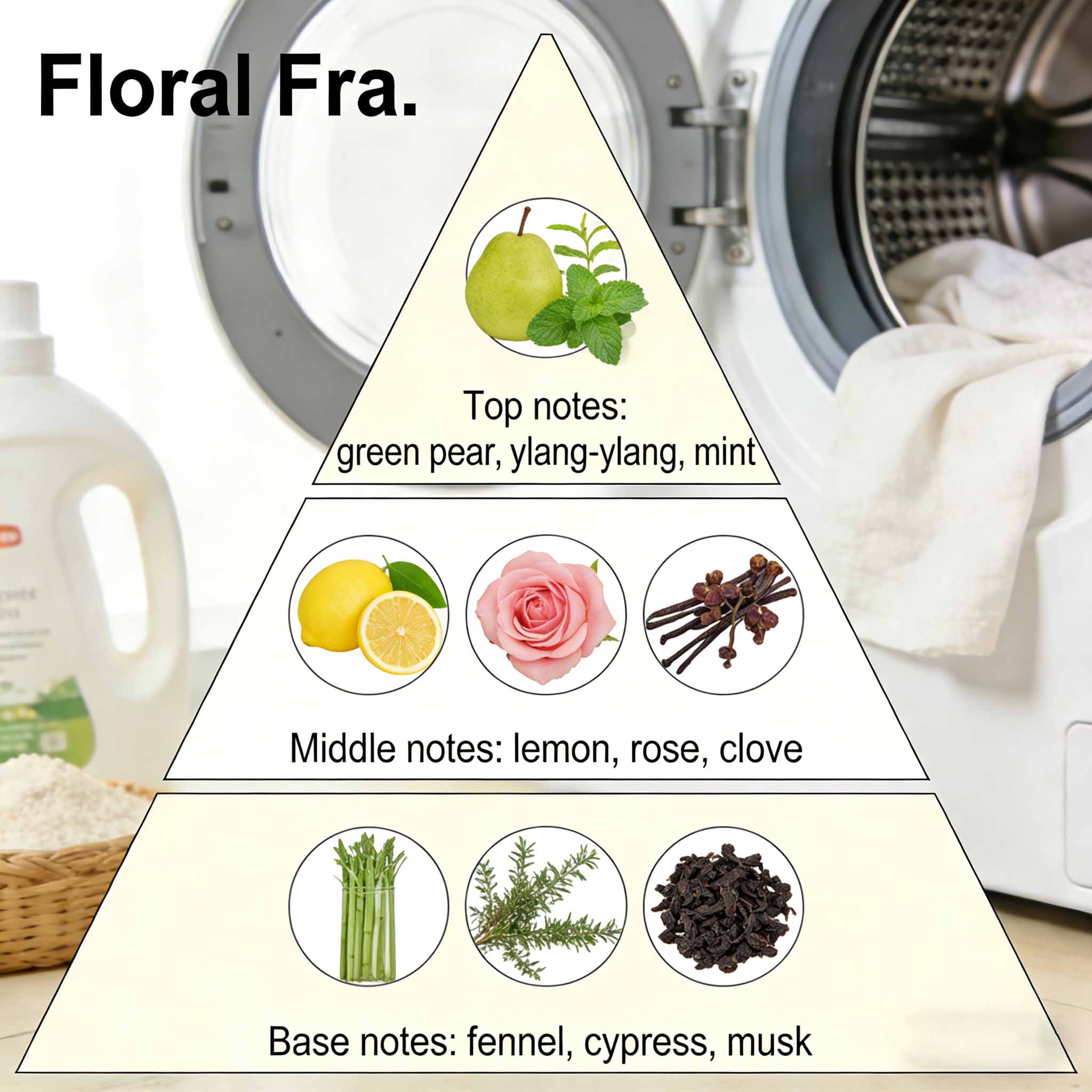 Parfum luxueux pour adoucissant textile, pour une expérience de lavage agréable 2