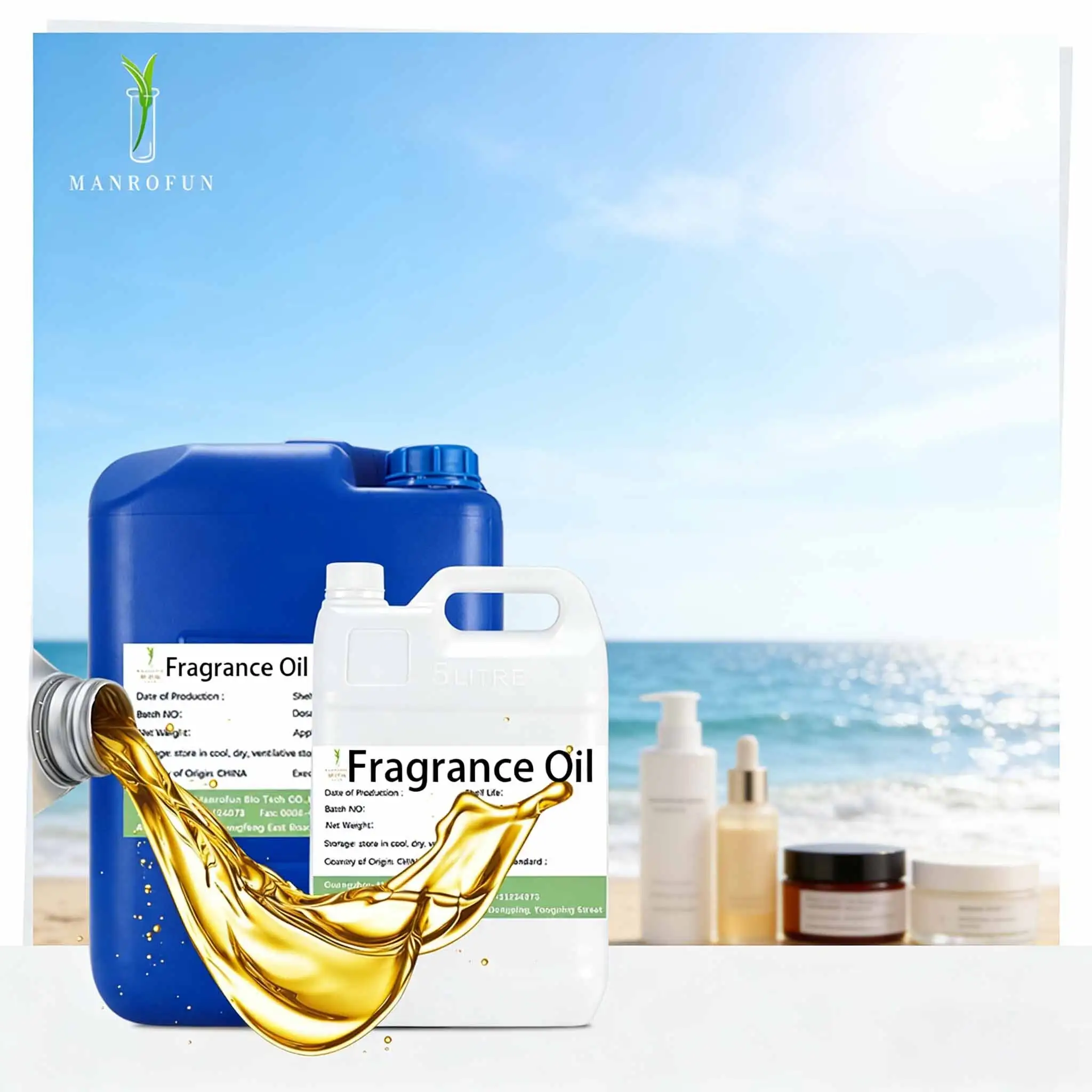 Aceite perfumado de larga duración para el cuidado personal y cosméticos. 1