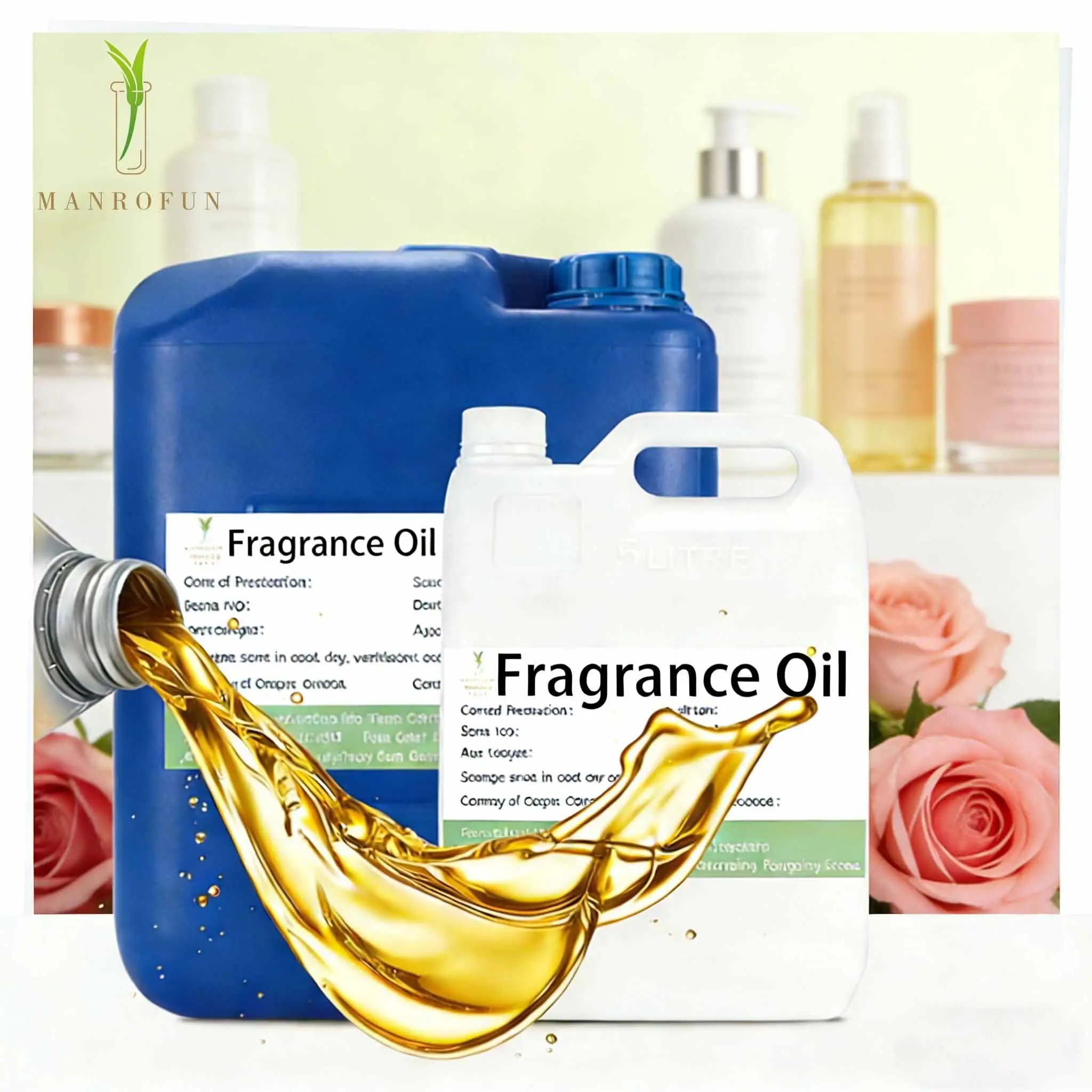 Fragancia de fórmula estable para el cuidado personal, destinada a la producción en masa. 1