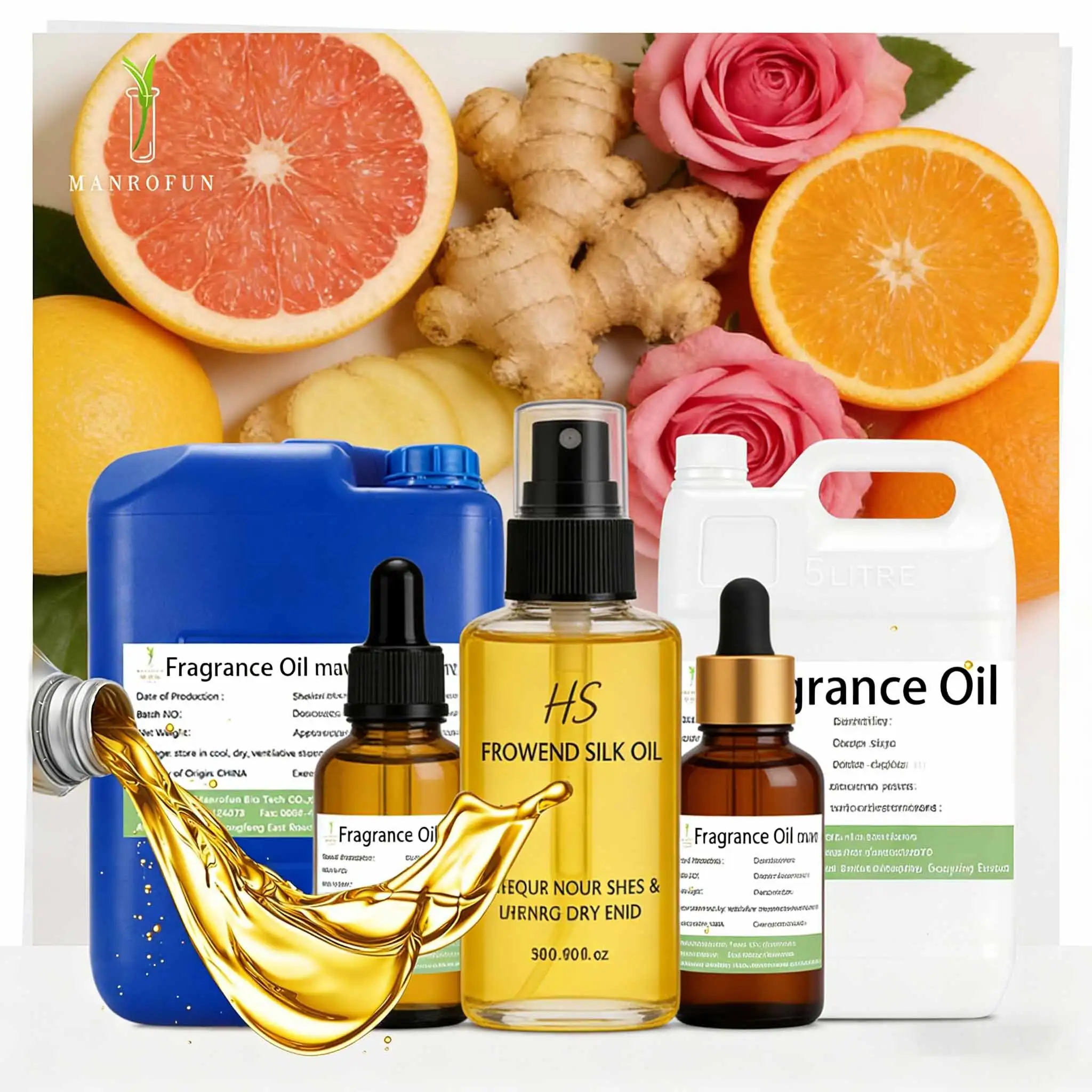 Hair Care Fragrance Oil for Serums Batch Consistent Aroma B2B Bulk Wholesale 1