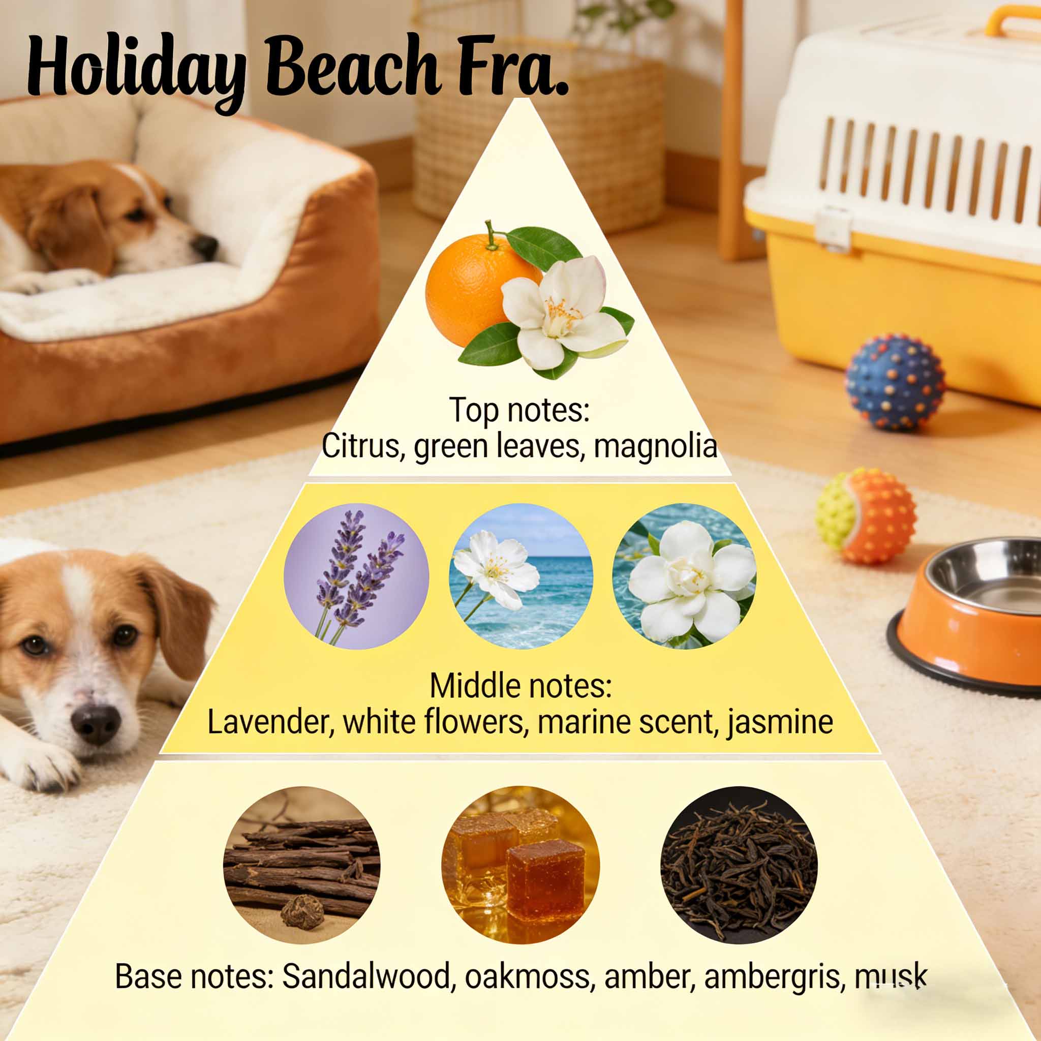 Mild Non Irritating Fragrance For Pet Accessories Use 2