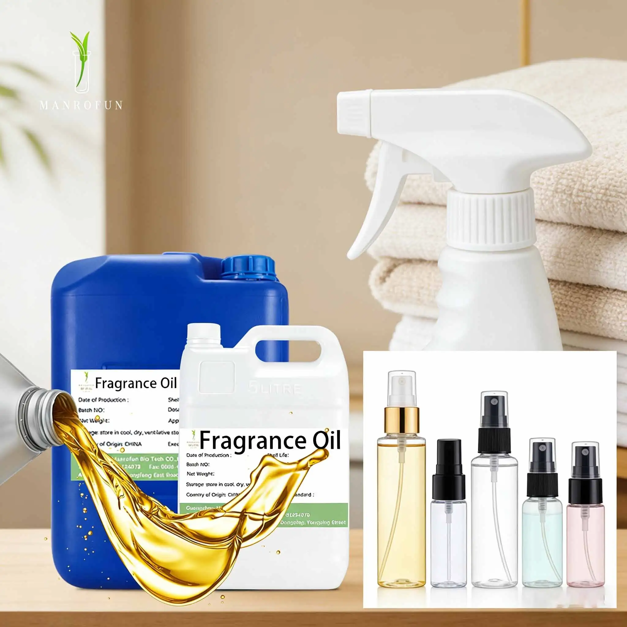 High Concentrate Oil For Textile Spray Products Making 1
