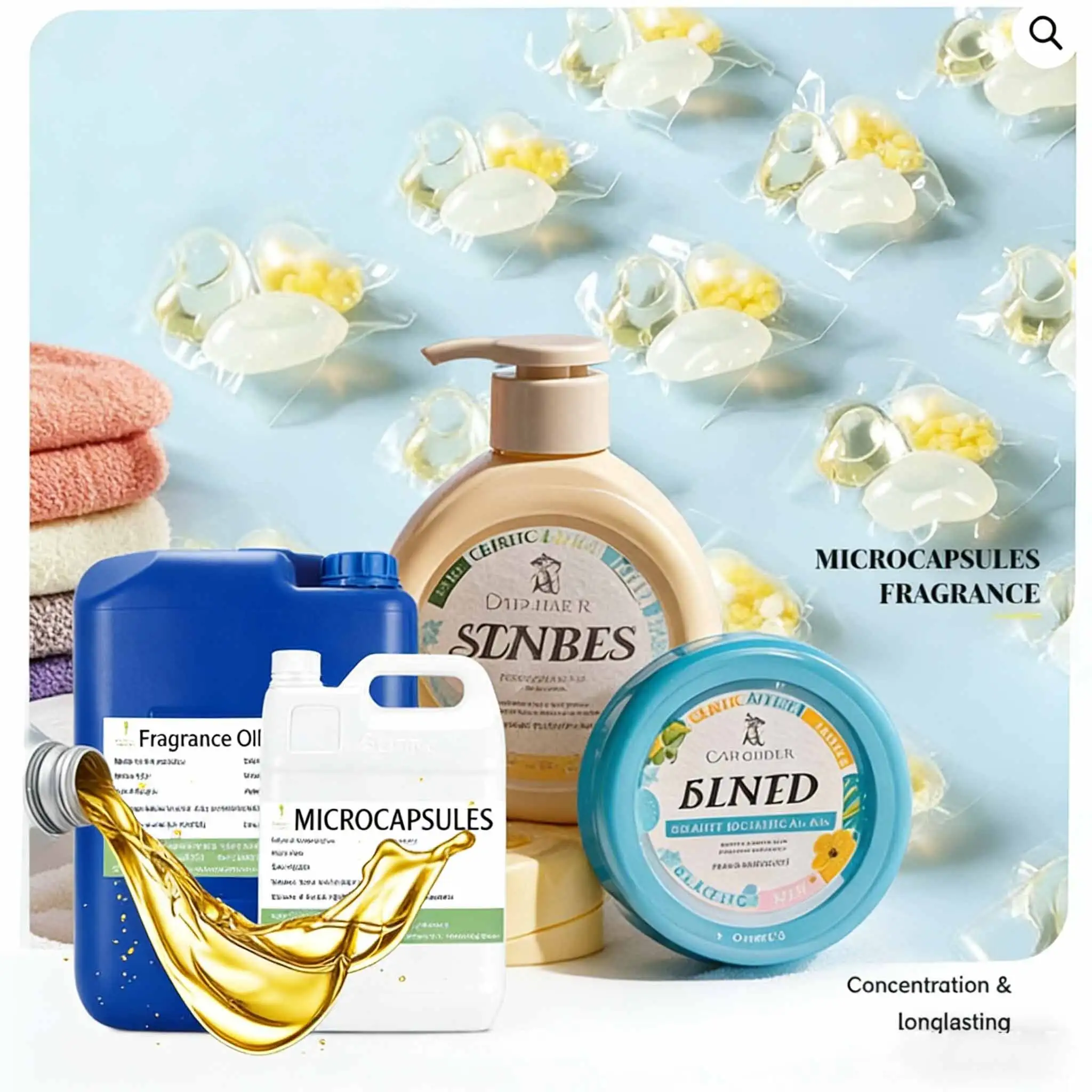 Bulk Microcapsule Fragrance For Factory Manufacturing 1
