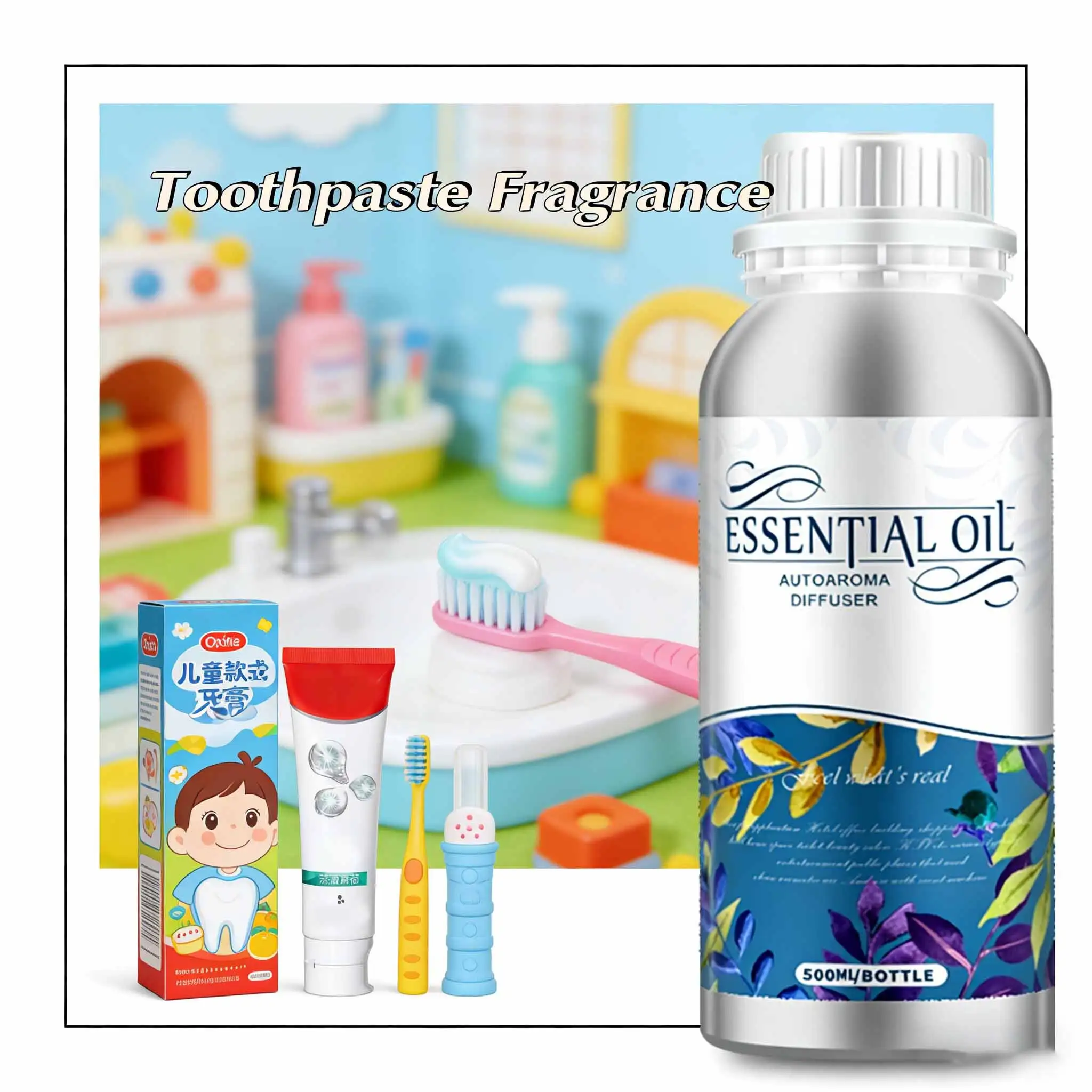 Safe Mild Toothpaste Fragrance With Fresh Cool Aroma 1