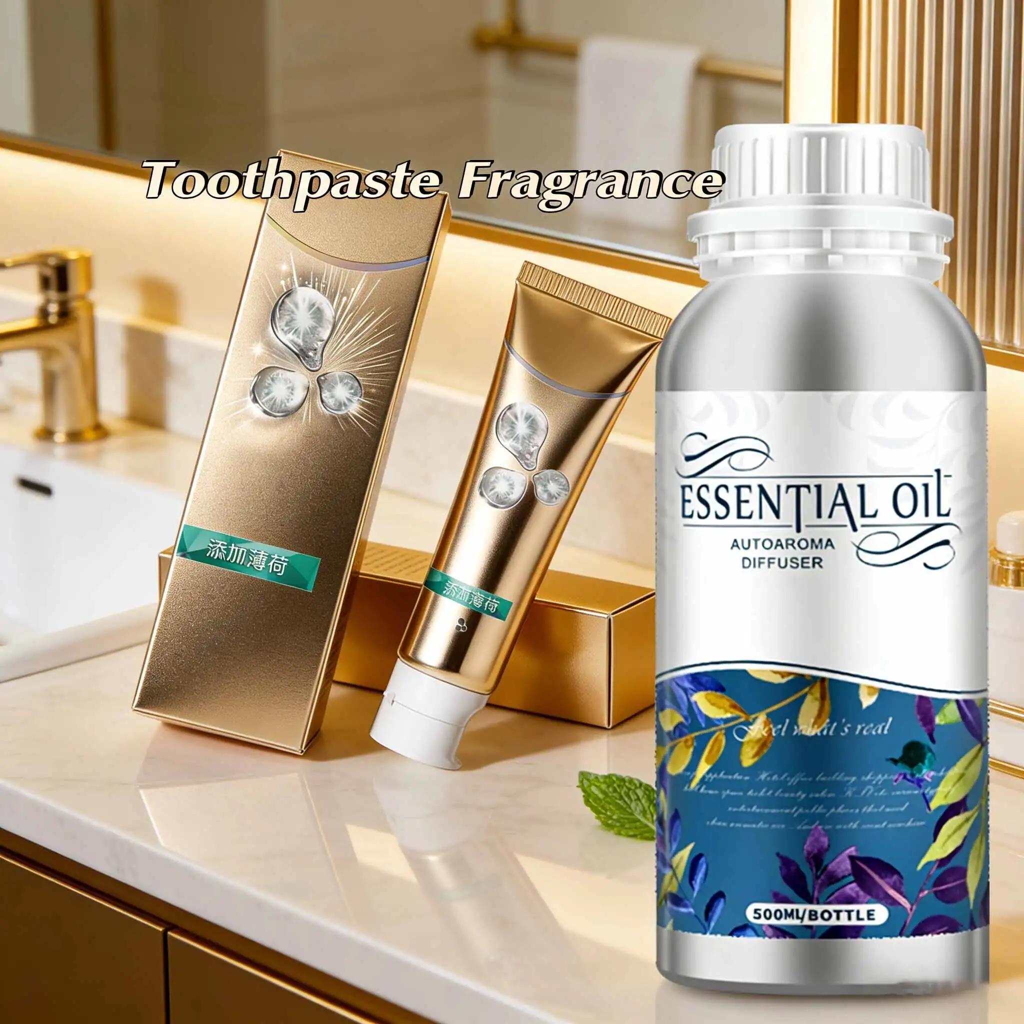 Food Grade Mint Fragrance Ideal For Toothpaste Production 1