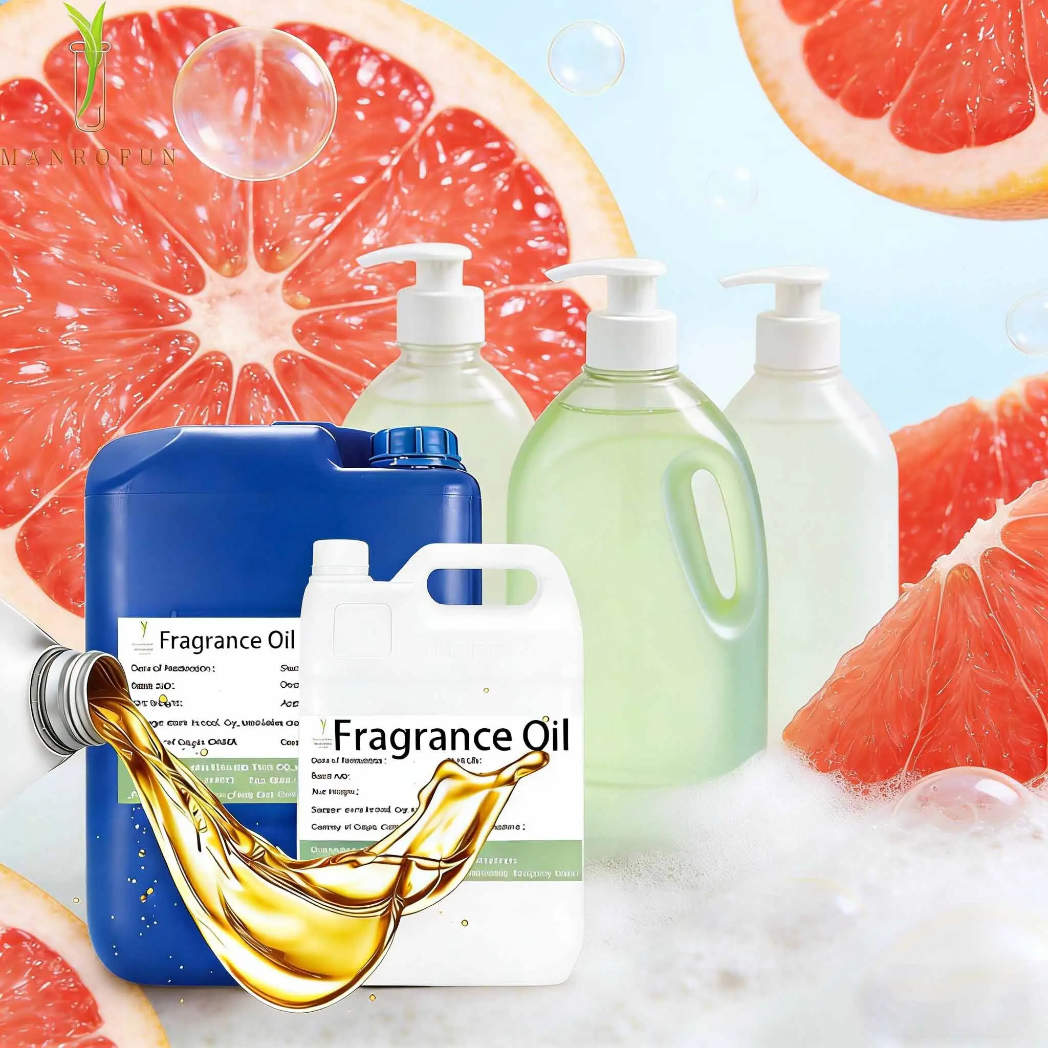 Grapefruit Scent for Dish Detergent, Refreshing Aroma 1