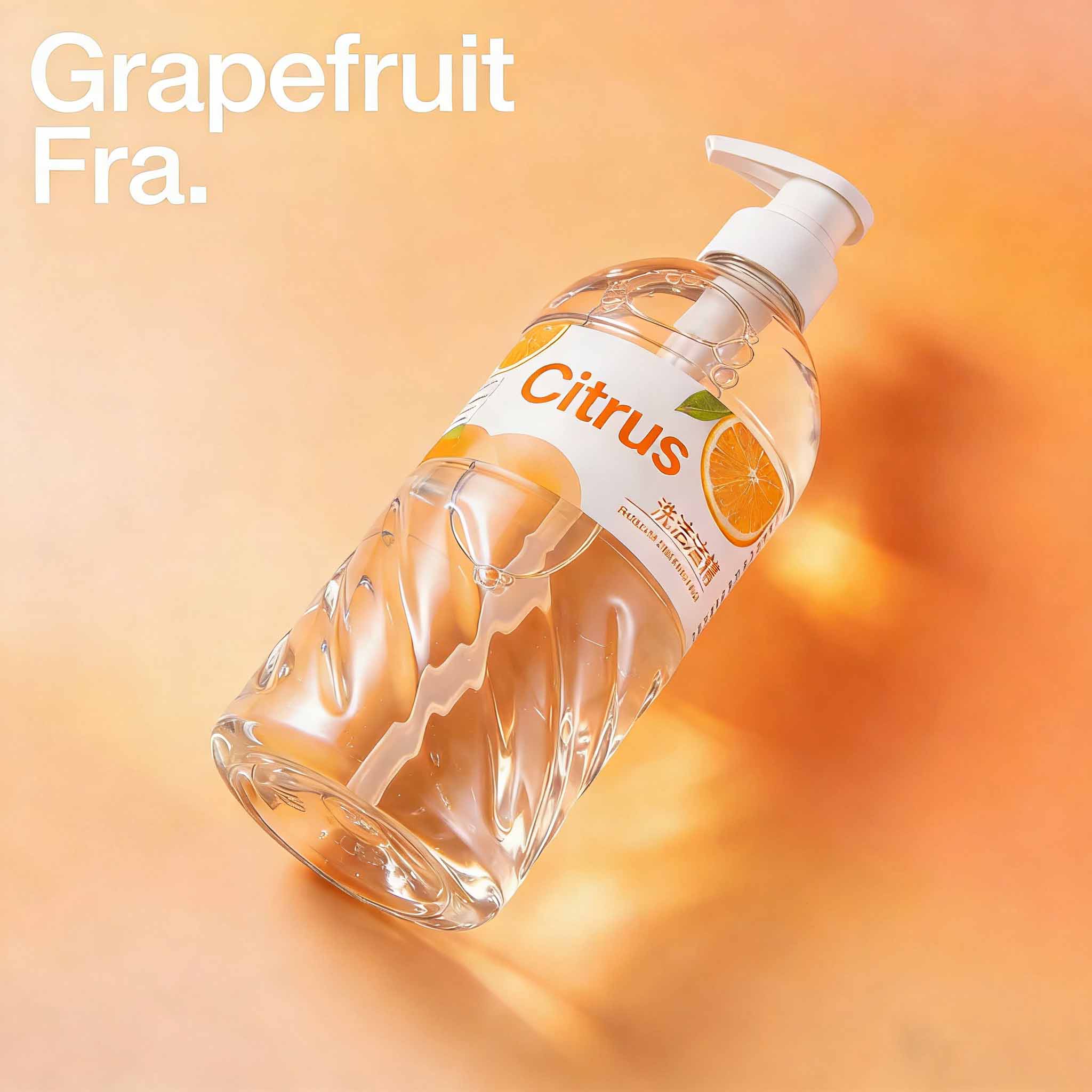 Grapefruit Scent for Dish Detergent, Refreshing Aroma 2