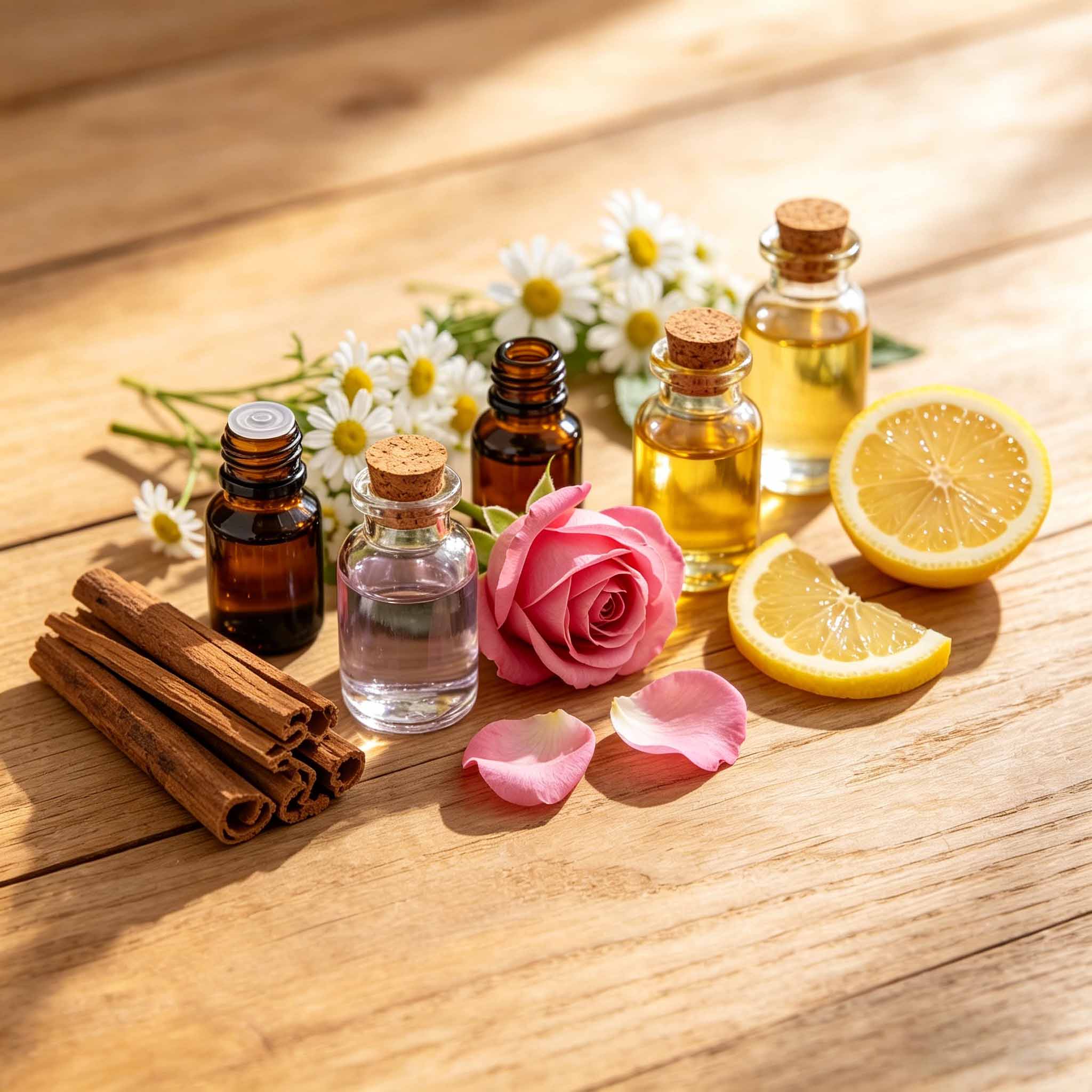 Huile d'aromathérapie à la rose naturelle pour massage 2