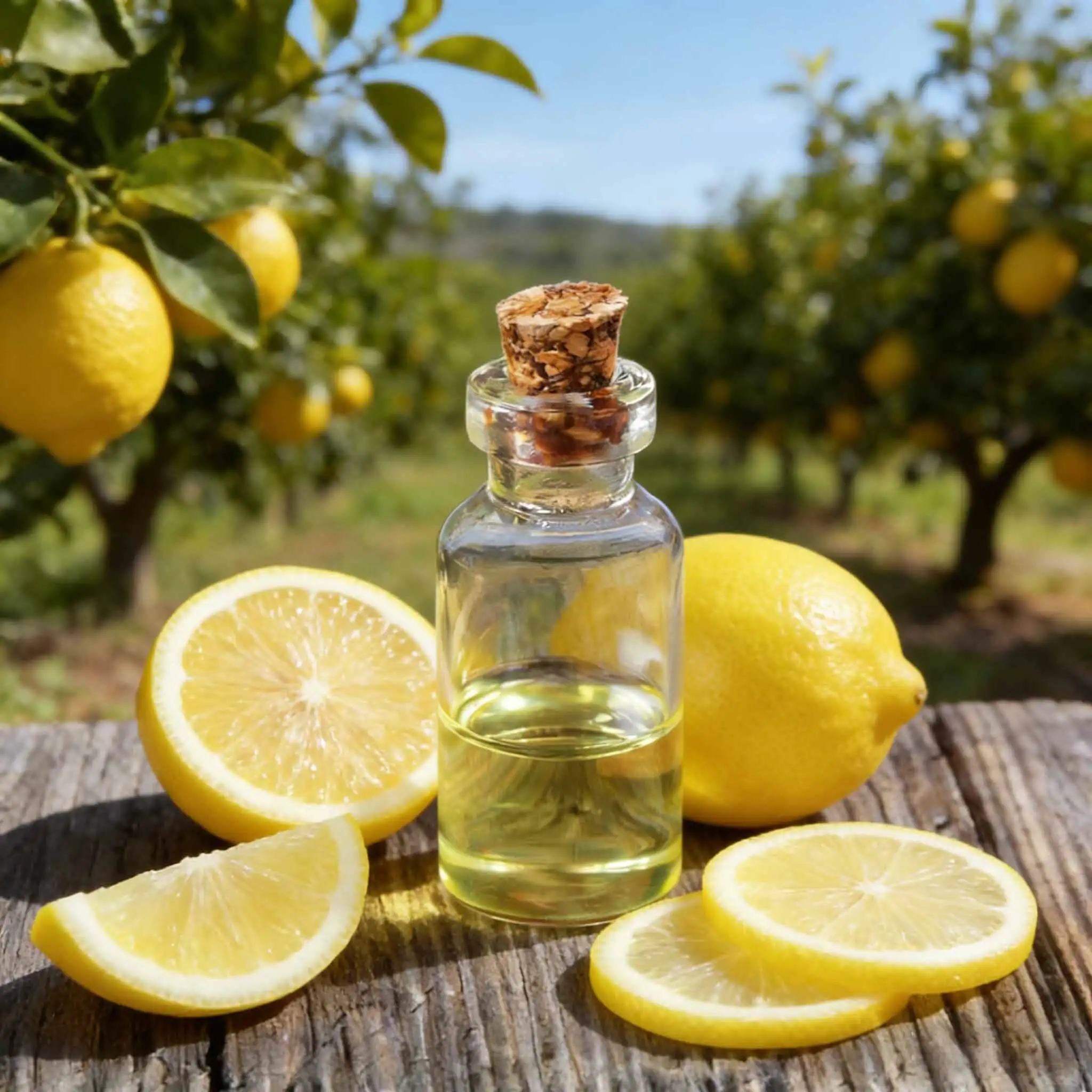 Aceite esencial de limón destilado al vapor para un aroma duradero. 1