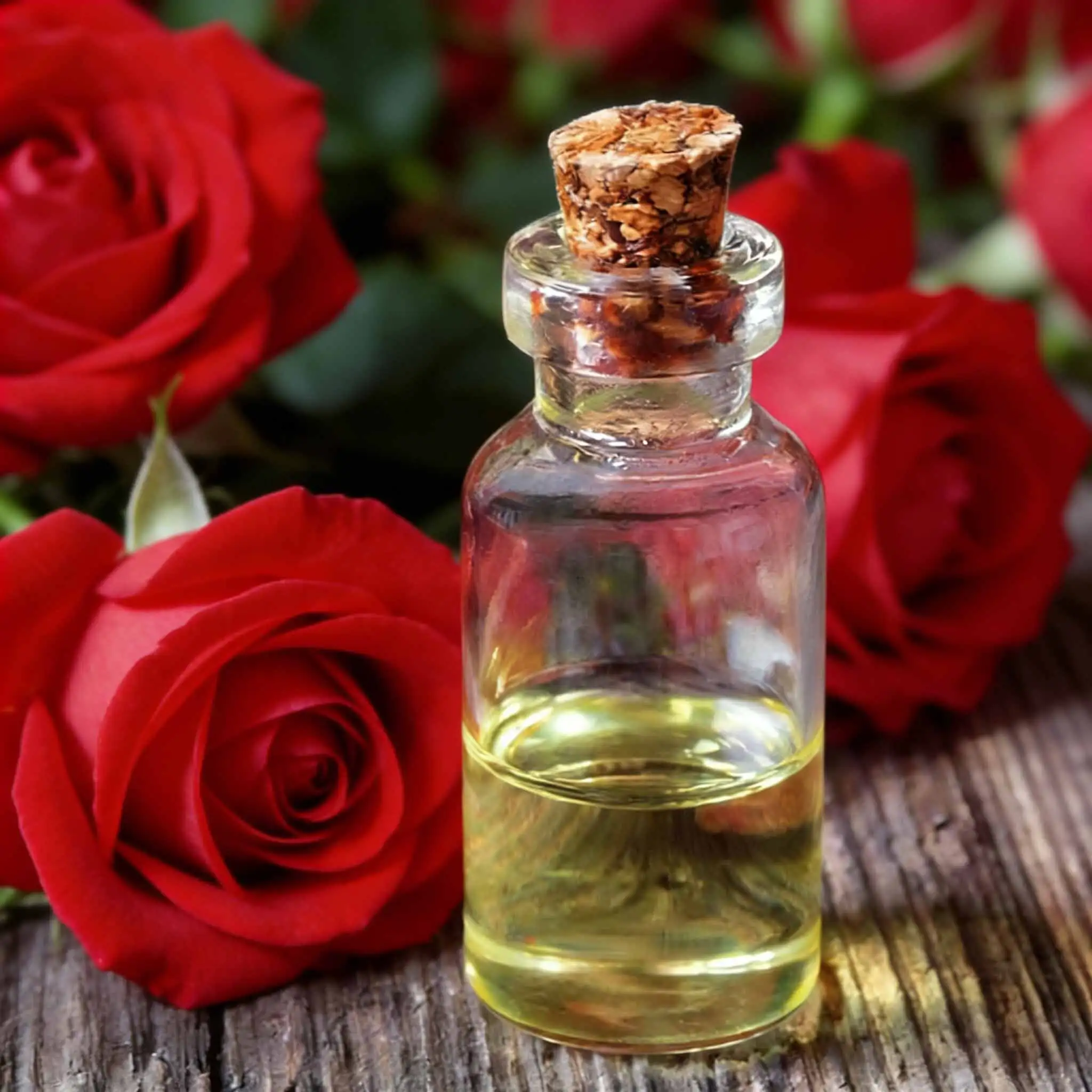 Aceite de rosa natural para aromaterapia, apto para masajes. 1