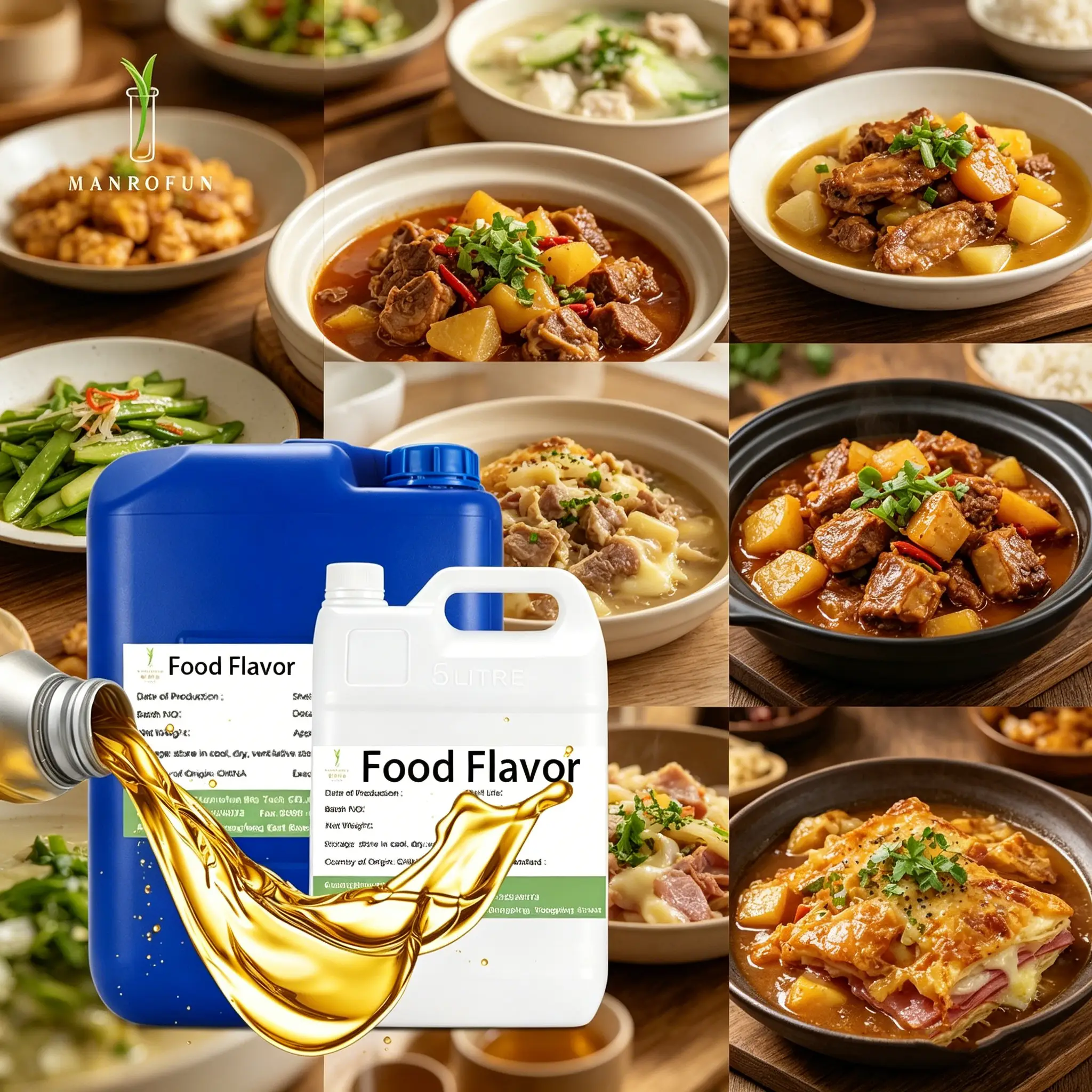 Food-Grade Savory Seasoning Flavor Oil for Instant Foods, Snacks & Condiment Industry 1