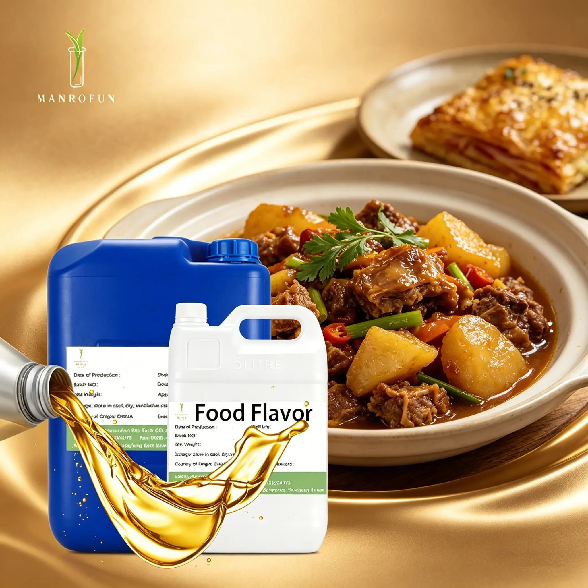 Customizable Savory Flavor Oil Food Grade for Industrial Food Processing & Seasoning Use 1