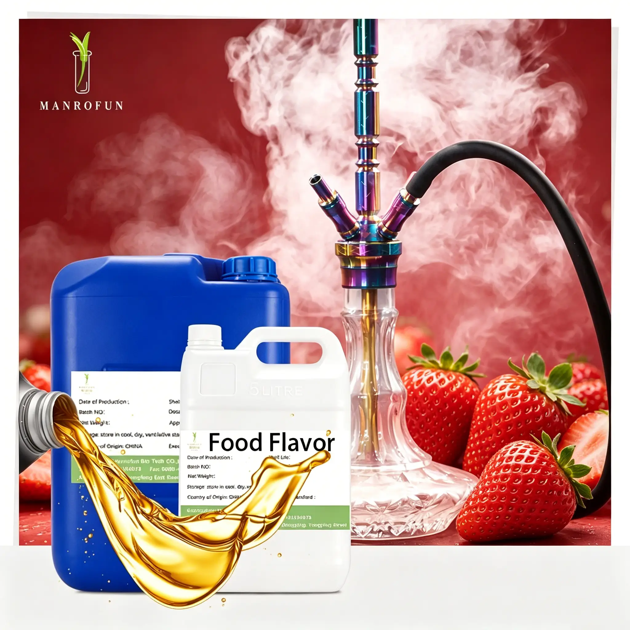 High Concentration Shisha Hookah Flavoring Rich Aroma Long Lasting for Production 1