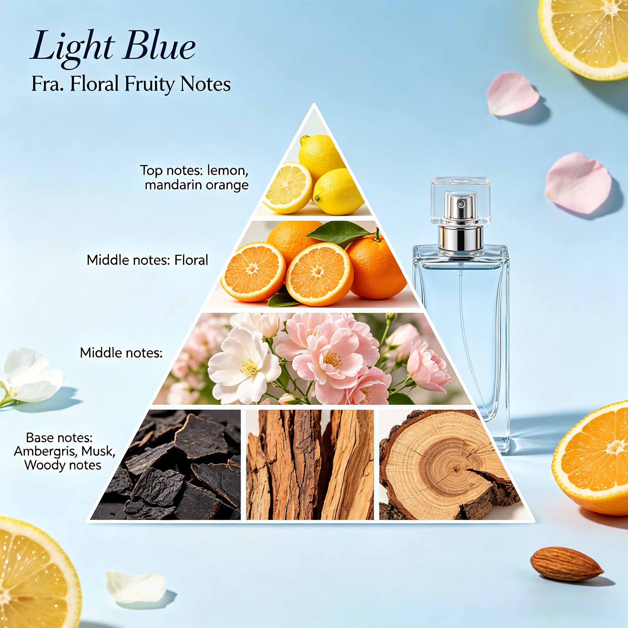 Parfum de créateur en gros OEM, senteur bleu clair 2