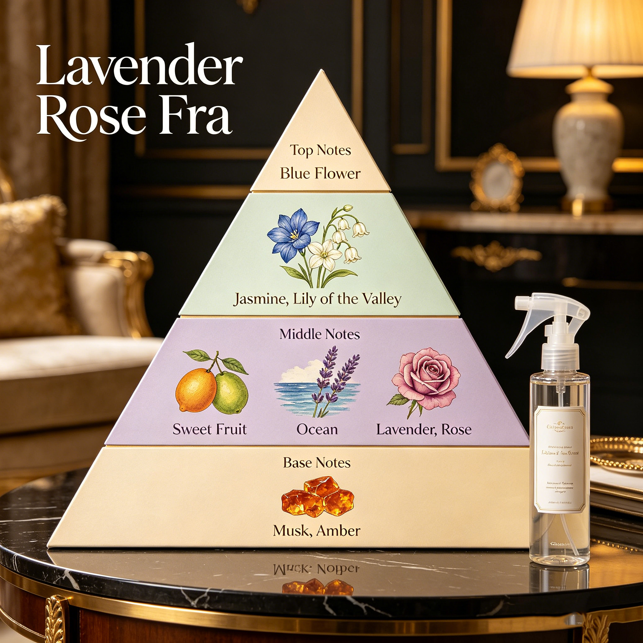 Aceite perfumado ambientador al por mayor, fórmula estable para difusores en spray y geles. 2