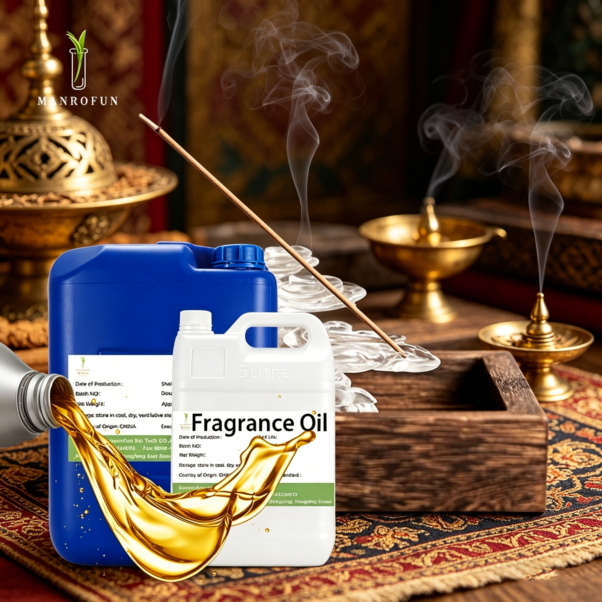 Rich Woody Incense Fragrance Oil Inspired by Middle Eastern Aromas 1