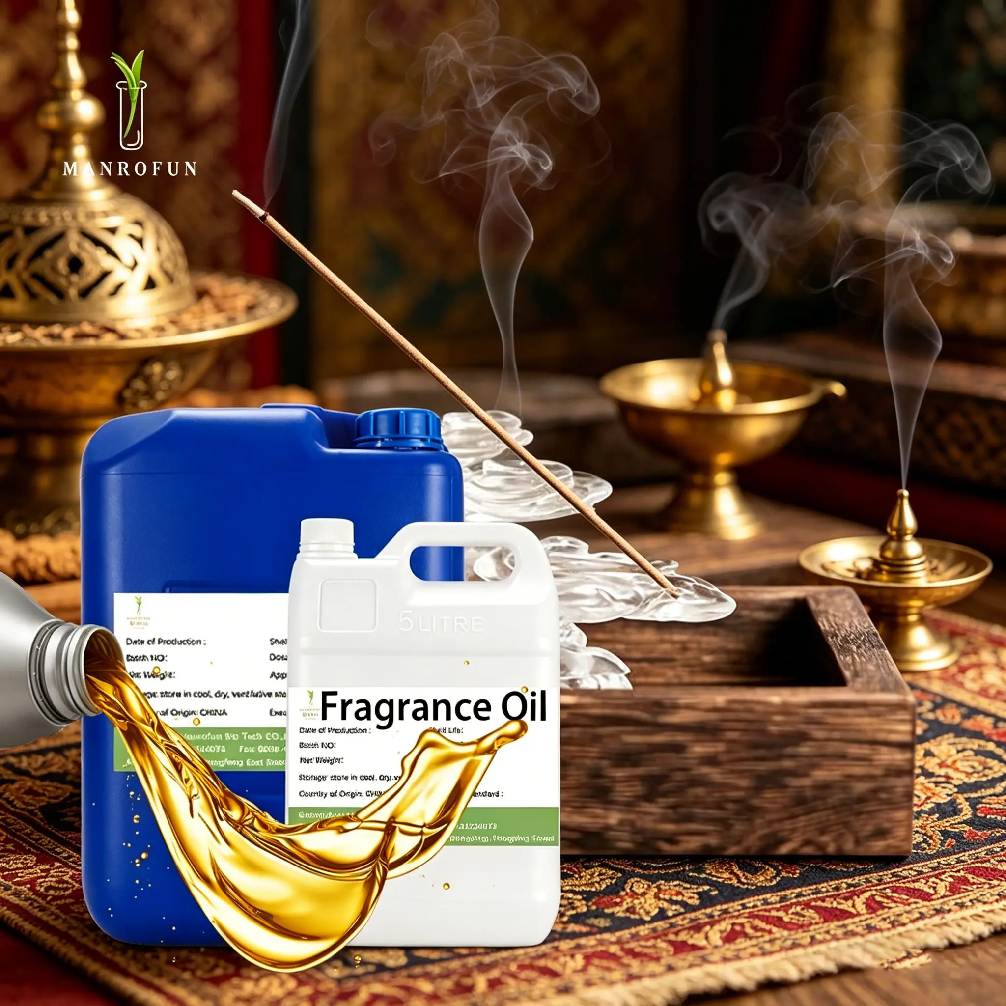 Rich Woody Incense Fragrance Oil Inspired by Middle Eastern Aromas 1