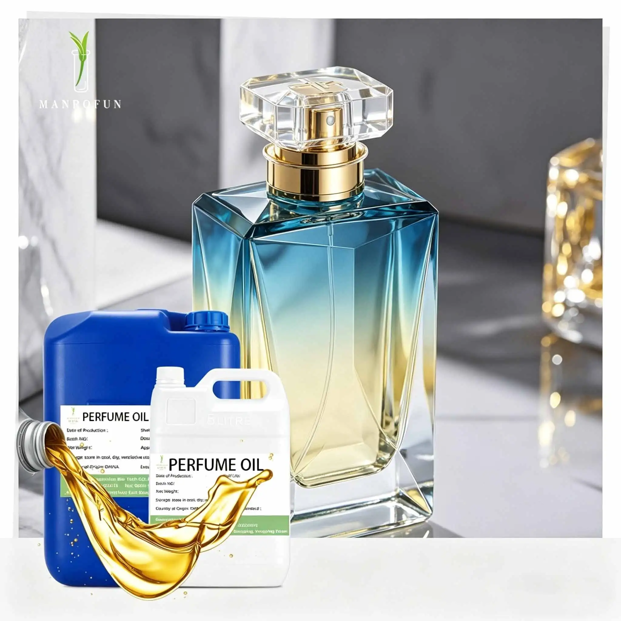 High Concentrate Designer Perfume Oil Wood & Salt 1